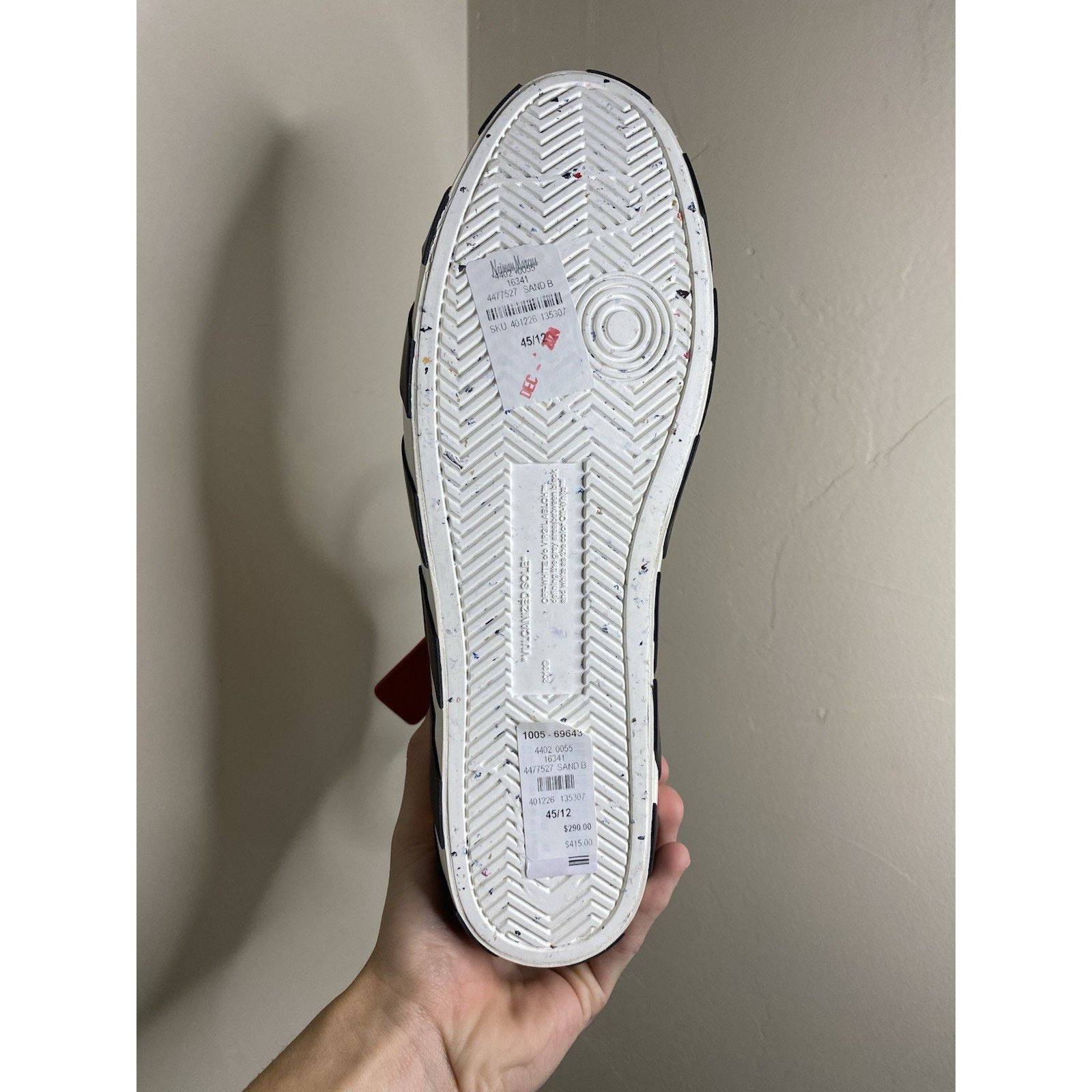 Off-White Size 45 EU ( 12 US ) - Off-White “Sand Burgundy” | NEW ! Size US 12 / EU 45 - 10 Thumbnail