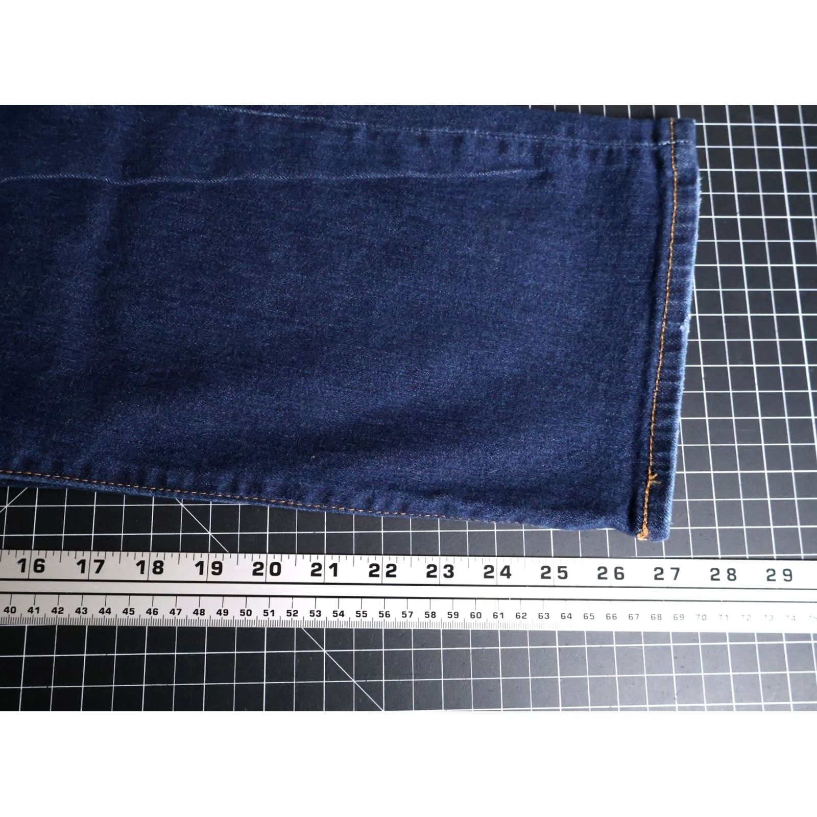Levi's VINTAGE Levi's Ribcage Straight Jeans Women's 29 x 27 Blue Button Fly Unworn Size 29" - 7 Thumbnail
