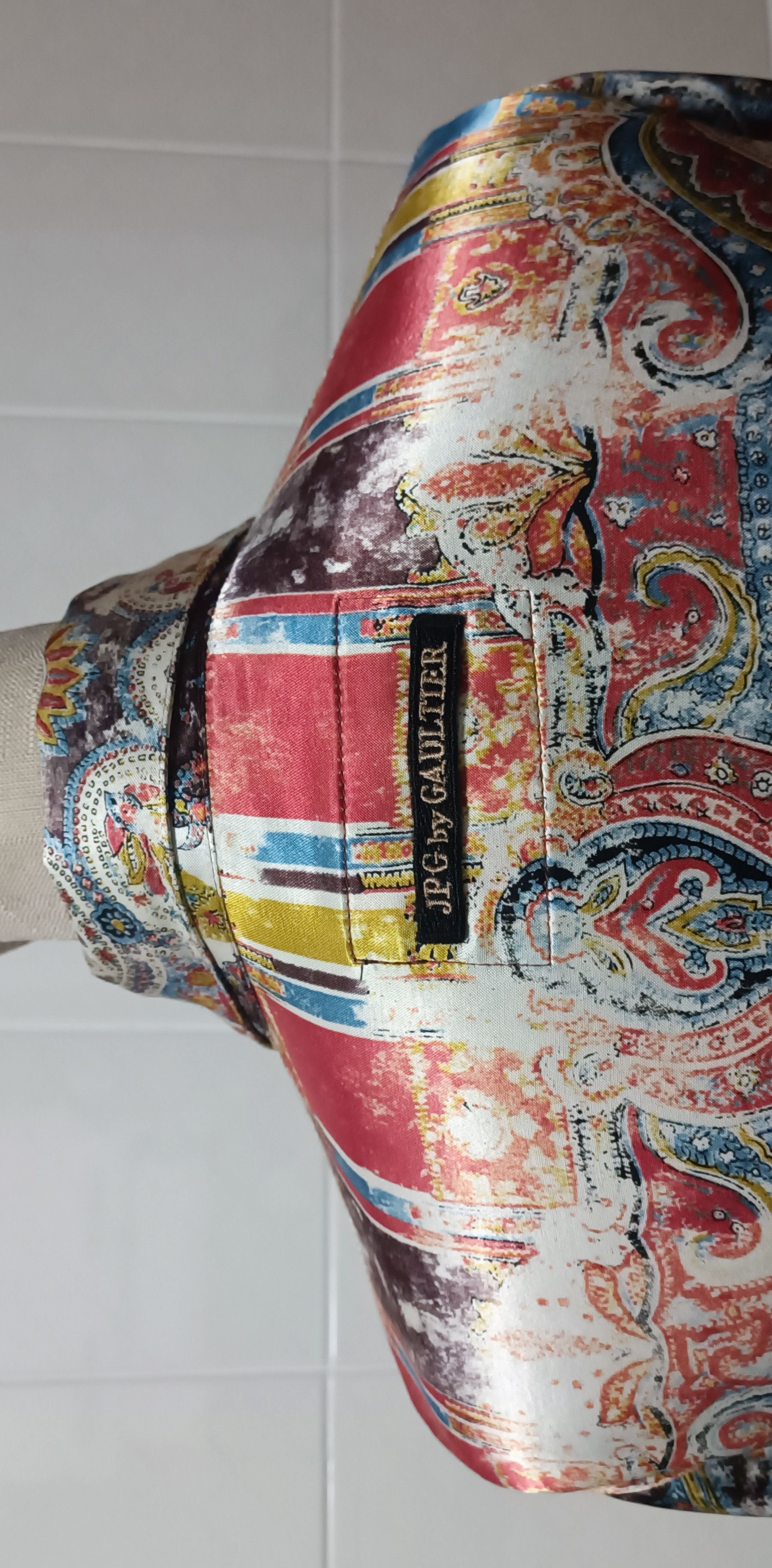Jean Paul Gaultier Multicolor satin fabric shirt Size L / US 10 / IT 46 - 20 Thumbnail