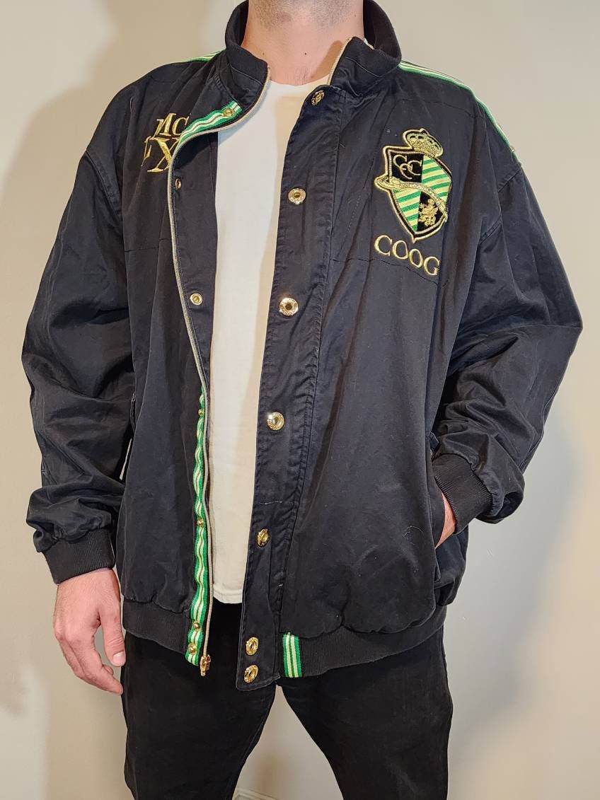 Coogi × Vintage Vintage COOGi Bomber Jacket Size US XL / EU 56 / 4 - 2 Thumbnail