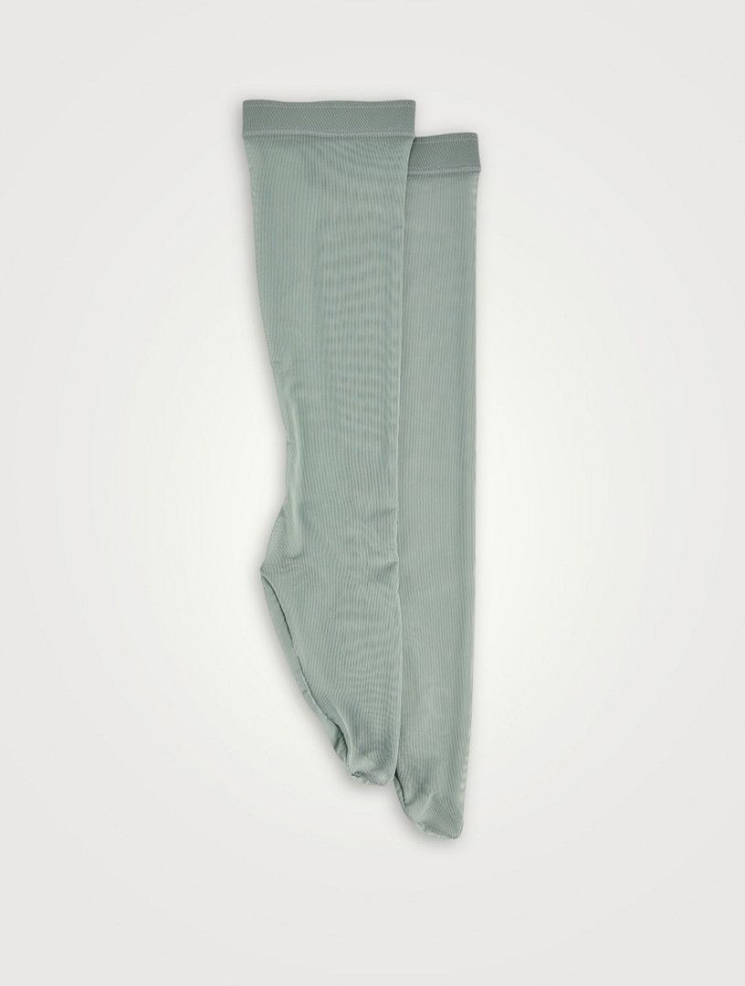 Givenchy o1srvl11e1224 Leather Pumps With Stockings in Green Size US 8 / IT 38 - 5 Thumbnail