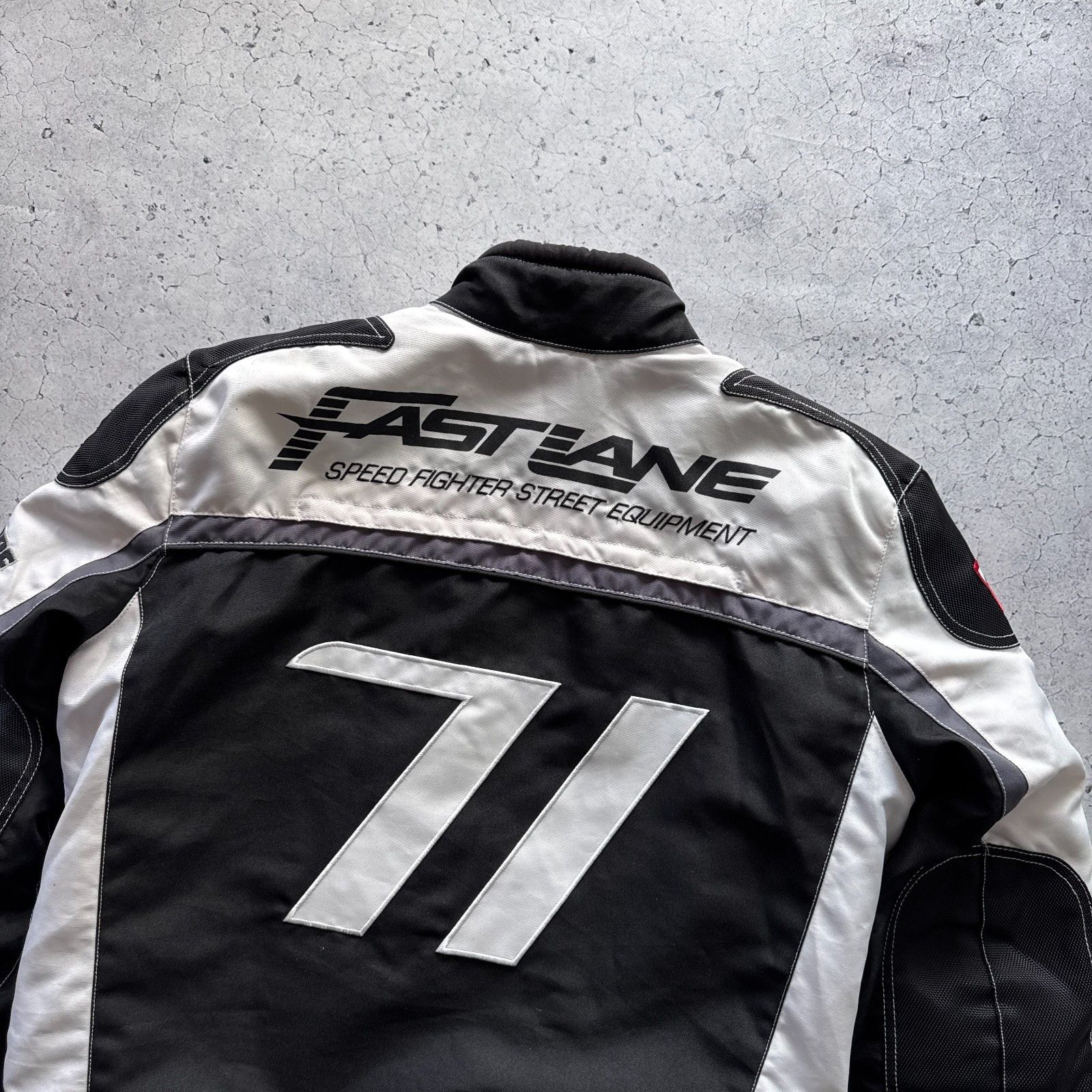 Vintage Racing Fast Line Bomber Jacket 00s Vintage Size L Size US L / EU 52-54 / 3 - 18 Thumbnail