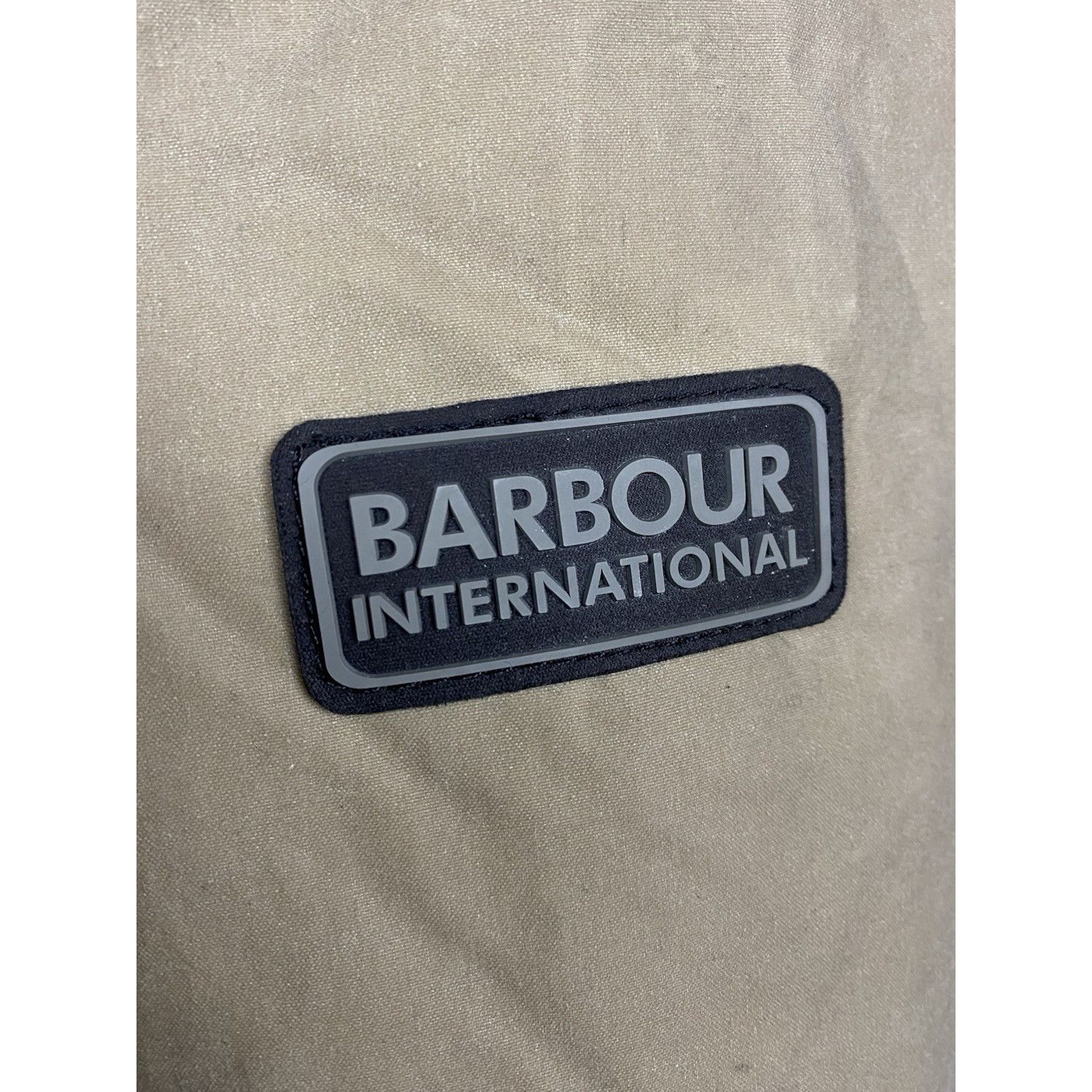 Barbour Barbour Int. Keelman Men's Beige Waxed Insulated Parka Jacke Size US M / EU 48-50 / 2 - 11 Thumbnail