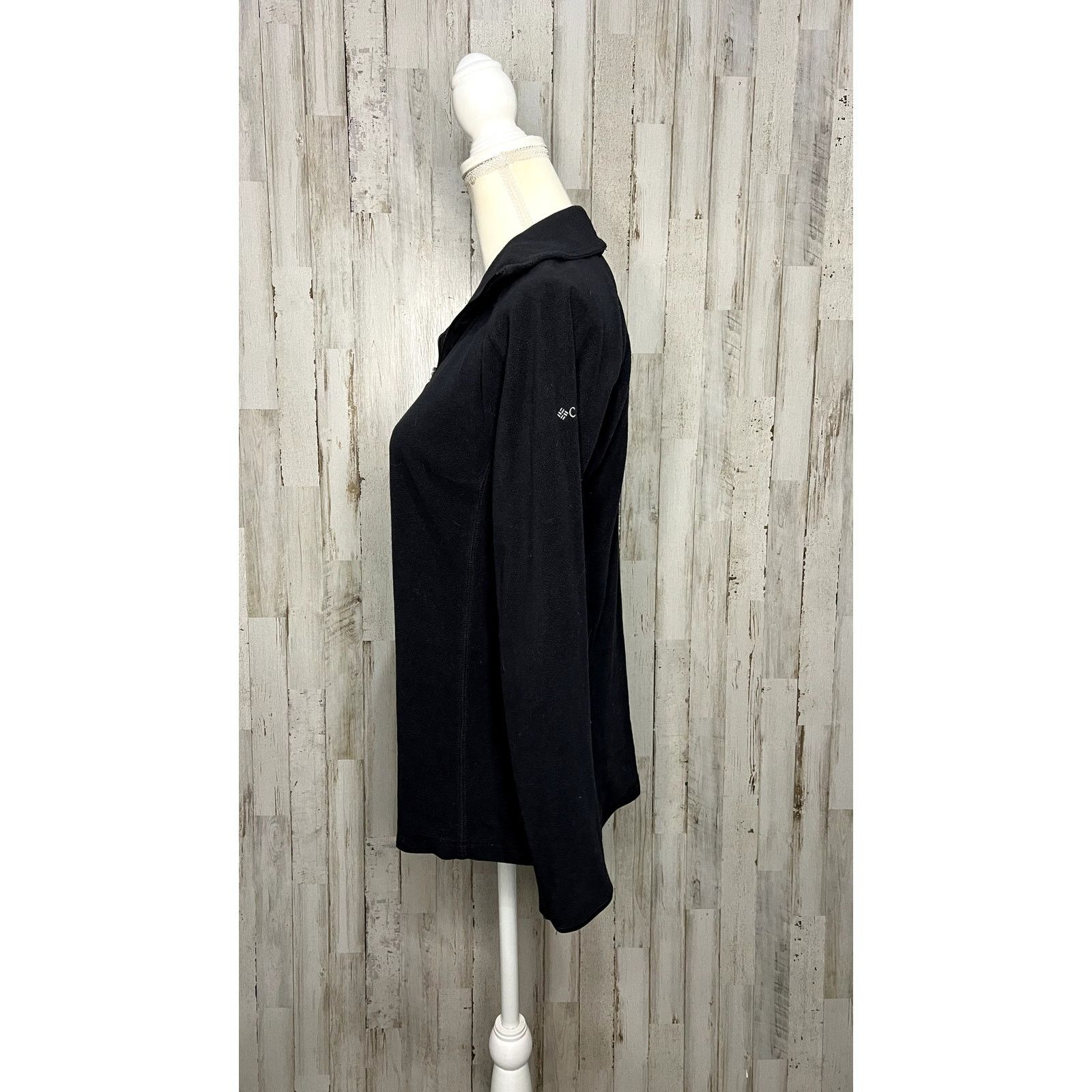 Columbia Columbia Women's Black 1/2 Zip Fleece Pullover Size Medium Size M / US 6-8 / IT 42-44 - 4 Thumbnail