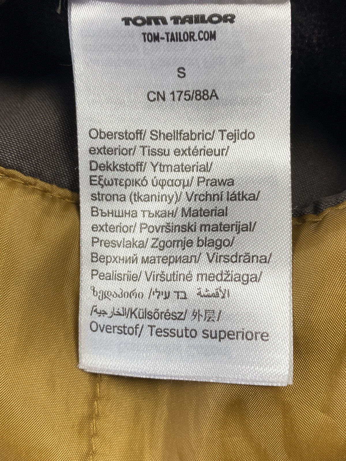 Tom Tailor Tom Tailor Avant Garde Brown Jacket Men’s Size S Size US S / EU 44-46 / 1 - 17 Thumbnail