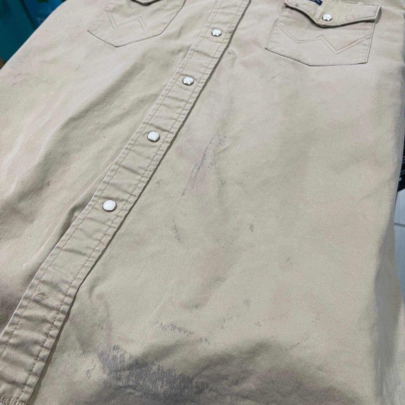 Wrangler Vintage 80’s wrangler brown button down shirt Size US XXL / EU 58 / 5 - 5 Thumbnail