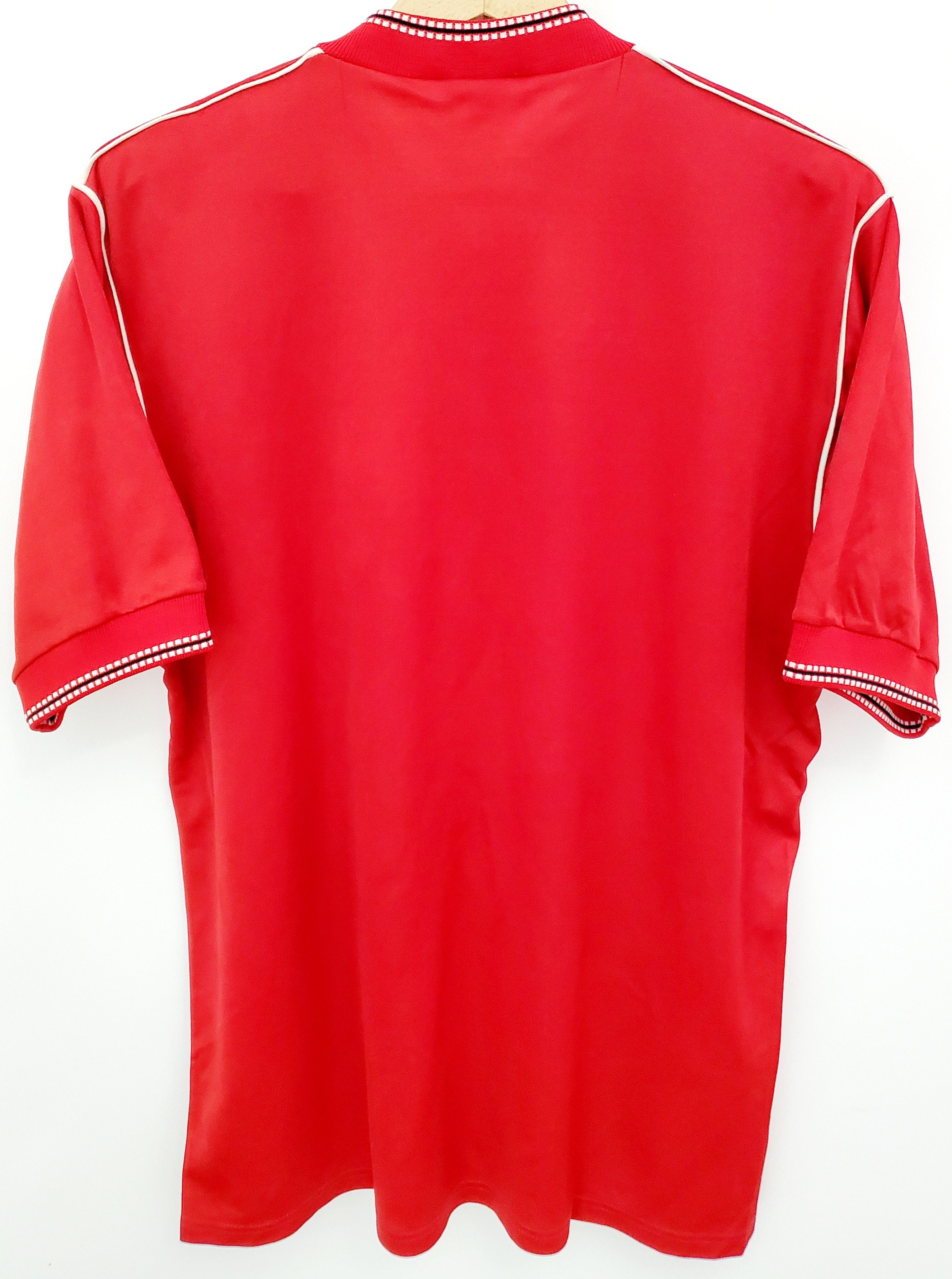 Umbro × Vintage NOTTINGHAM FOREST FC 1986-88 HOME UMBRO JERSEY SOCCER L Size US L / EU 52-54 / 3 - 7 Thumbnail