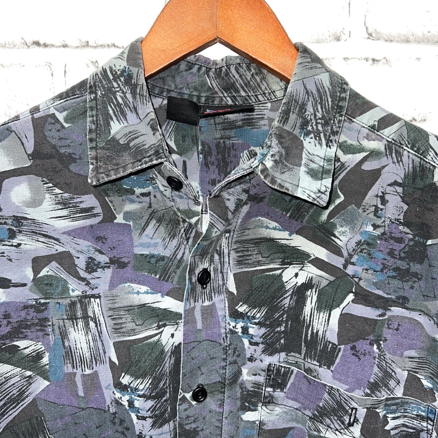 Vintage VINTAGE Maui Purple Hawaiian Shirt Mens Size L Size US L / EU 52-54 / 3 - 2 Thumbnail