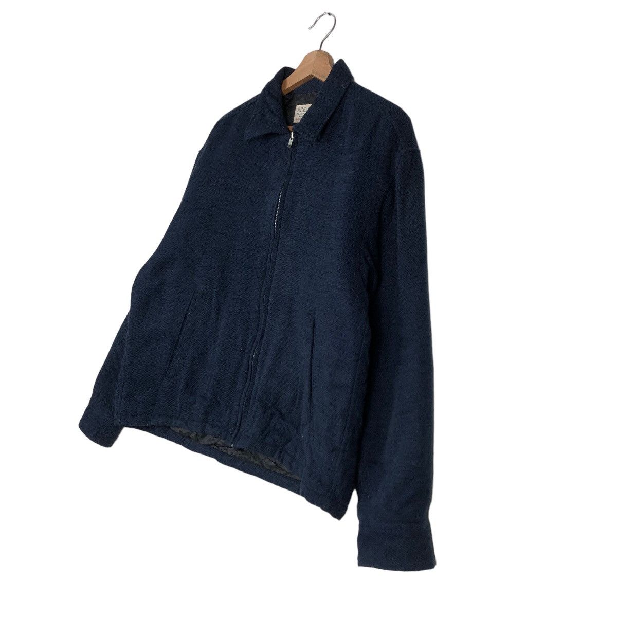 Hysteric Glamour 🔥Vintage Wool Biker Bomber Jacket Break Off Japan Size US L / EU 52-54 / 3 - 2 Thumbnail