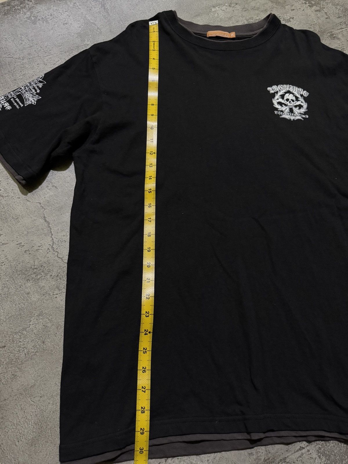 Hysteric Glamour Y2k Smack skull double layer ifsixwasnine tshirt Size US XL / EU 56 / 4 - 8 Thumbnail