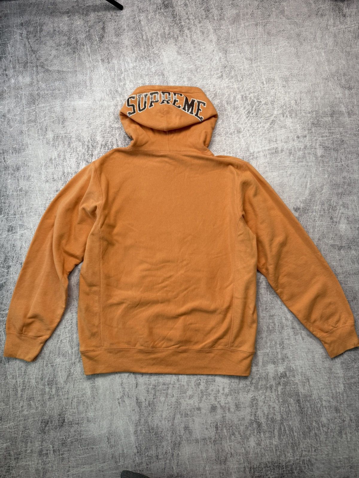 Supreme Orange Supreme Sequin Arc Hoodie ss19 Size US XL / EU 56 / 4 - 2 Thumbnail
