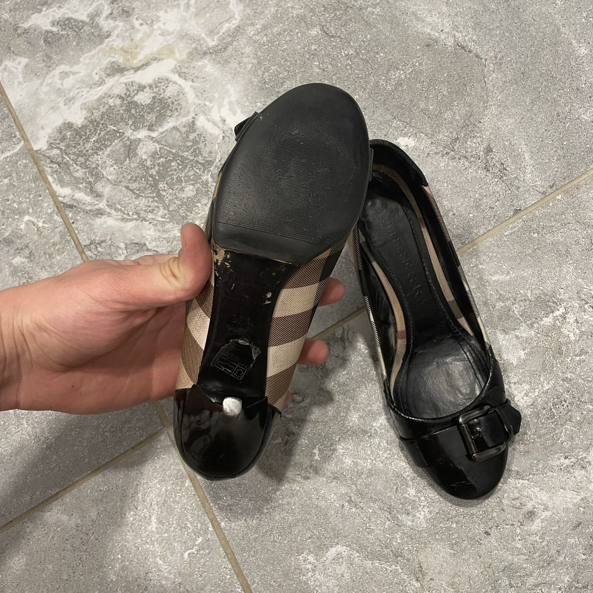 Burberry 37.5 Burberry heels shoes boots Size US 7.5 / IT 37.5 - 8 Thumbnail