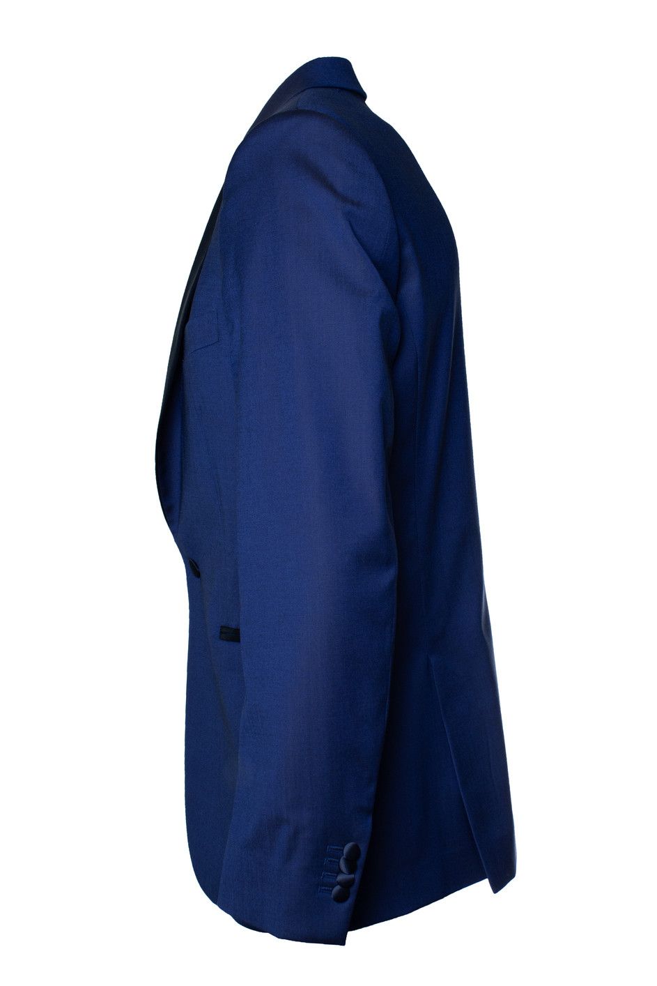 Paul Smith Paul Smith, blue shiny blazer Size 40R - 4 Thumbnail