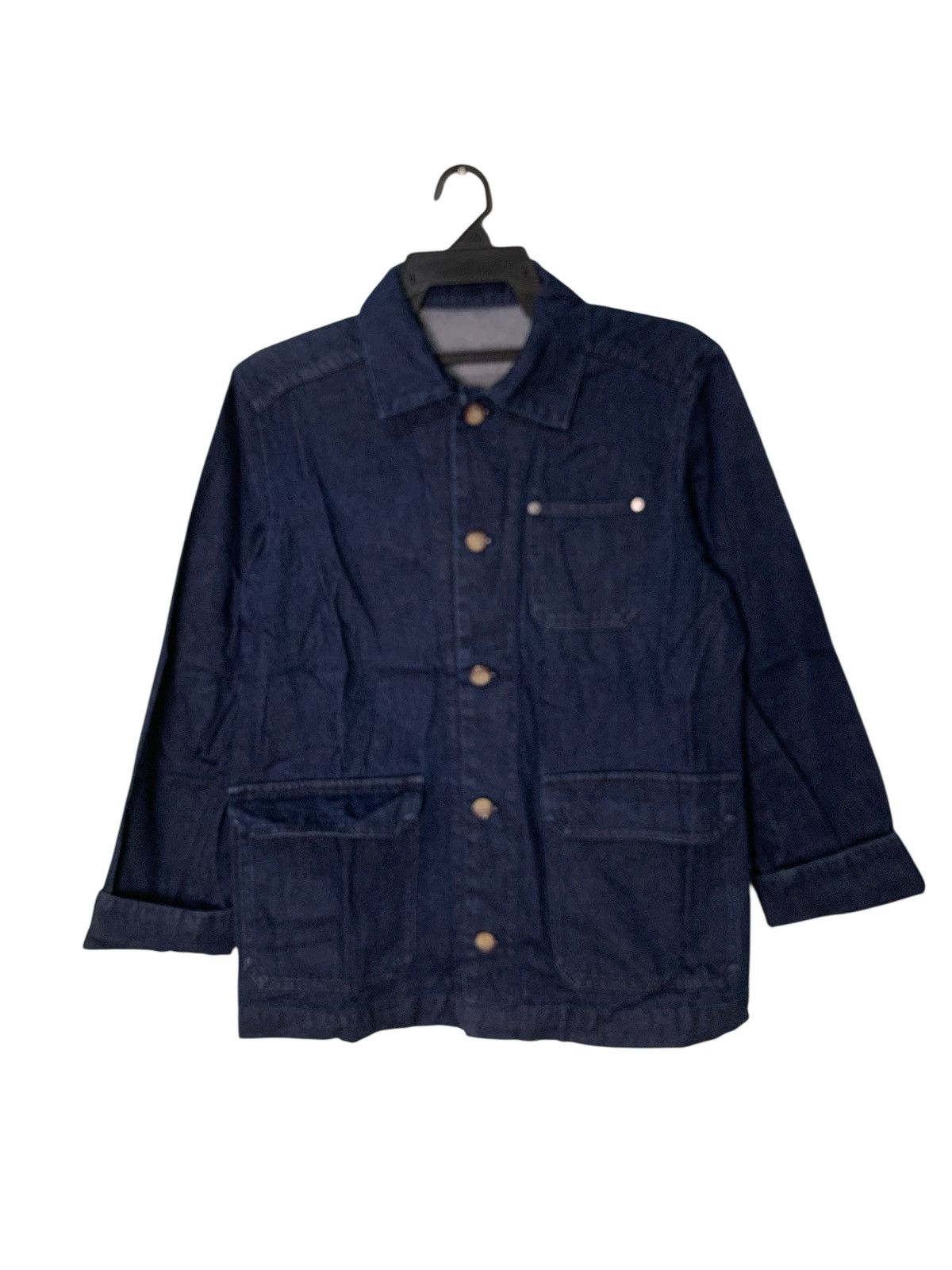 Other Rare Design Vintage Unbrand Soft Denim Jackets Size L / US 10 / IT 46 - 1 Thumbnail