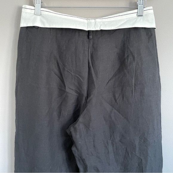 REVOLVE Revolve Osis Studio 100% Linen Lily Wide Leg Pants - Large Size 32" / US 10 / IT 46 - 7 Thumbnail