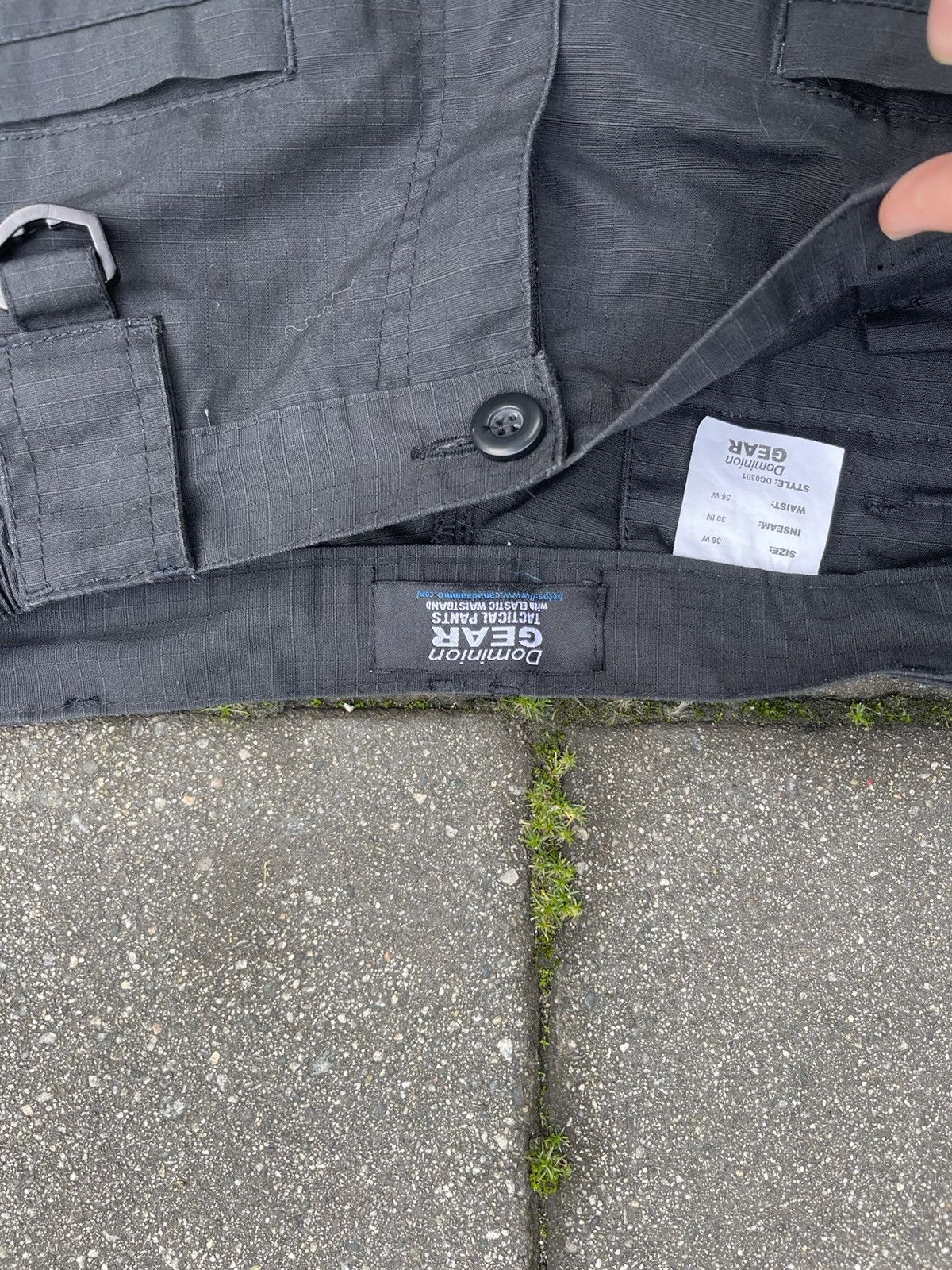Vintage Baggy rip stop double knee 10 pocket cargo pants balenciaga Size US 36 / EU 52 - 3 Thumbnail