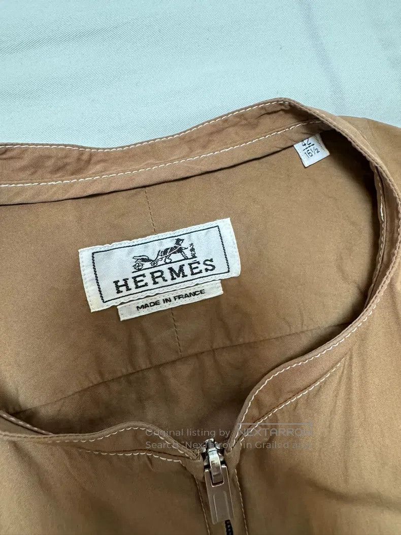 Hermes Hermes Jacket shirt, lightweight and breathable Size US XS / EU 42 / 0 - 6 Thumbnail