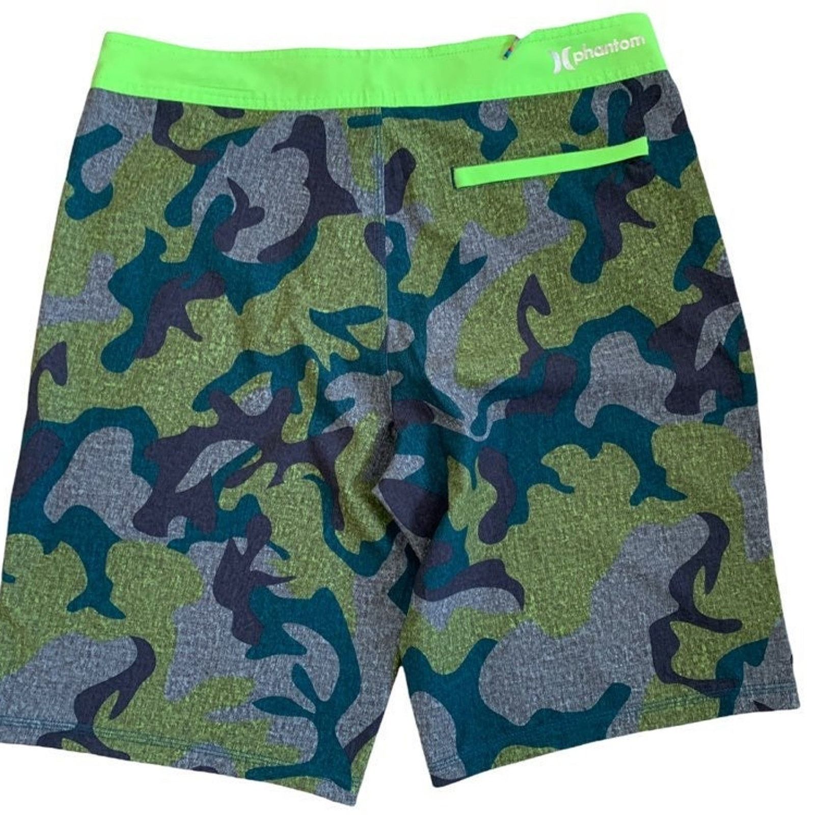 Hurley Hurley Mens Camo Swim Trunks Water-repellent Pockets Size 31 Size US 31 - 3 Thumbnail