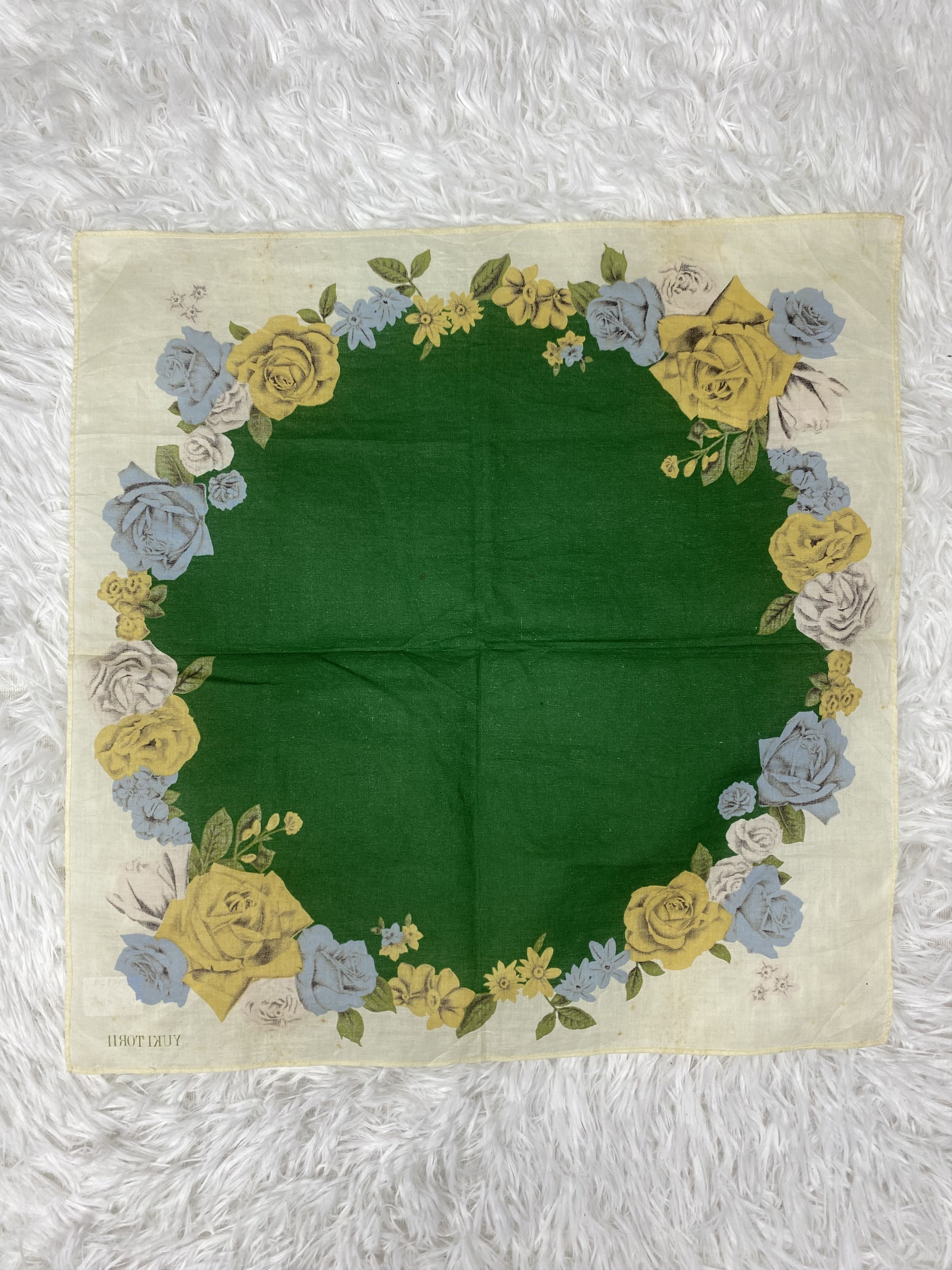 Designer × Vintage Vintage Yuki Torii Handkerchief Neckerchief PH0729 Size ONE SIZE - 4 Thumbnail