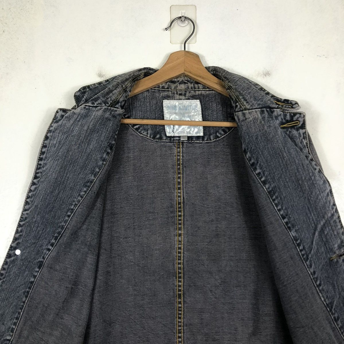 Japanese Brand 📌VINTAGE CHORE WORK DENIM JACKET JAPAN ISSEY MIYAKE Size US L / EU 52-54 / 3 - 15 Thumbnail