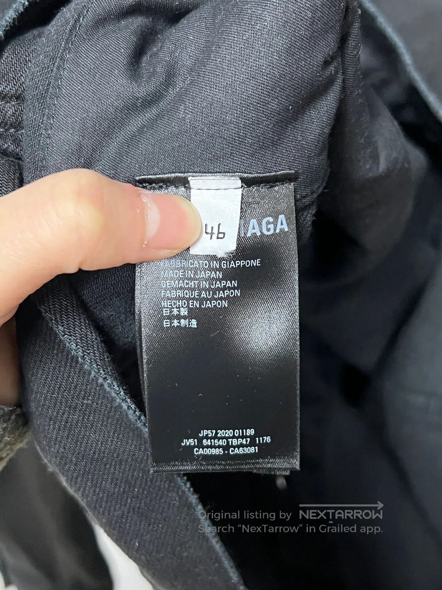Balenciaga balenciaga black distressed denim jacket. Size US L / EU 52-54 / 3 - 3 Thumbnail