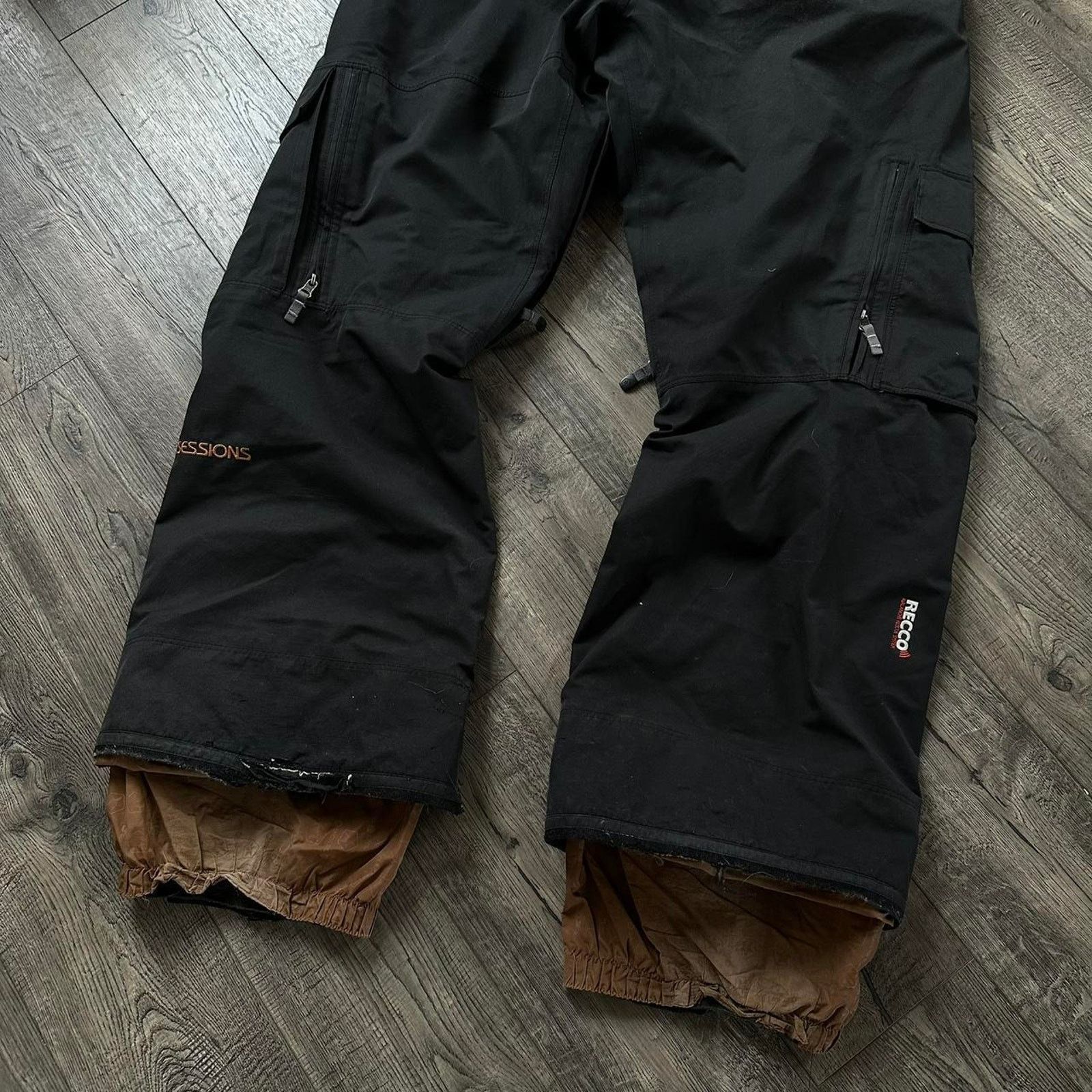 Sessions × Vintage Vintage Y2K Sessions Snowboard Snowboard Ski Snow Pant Size US 34 / EU 50 - 8 Thumbnail