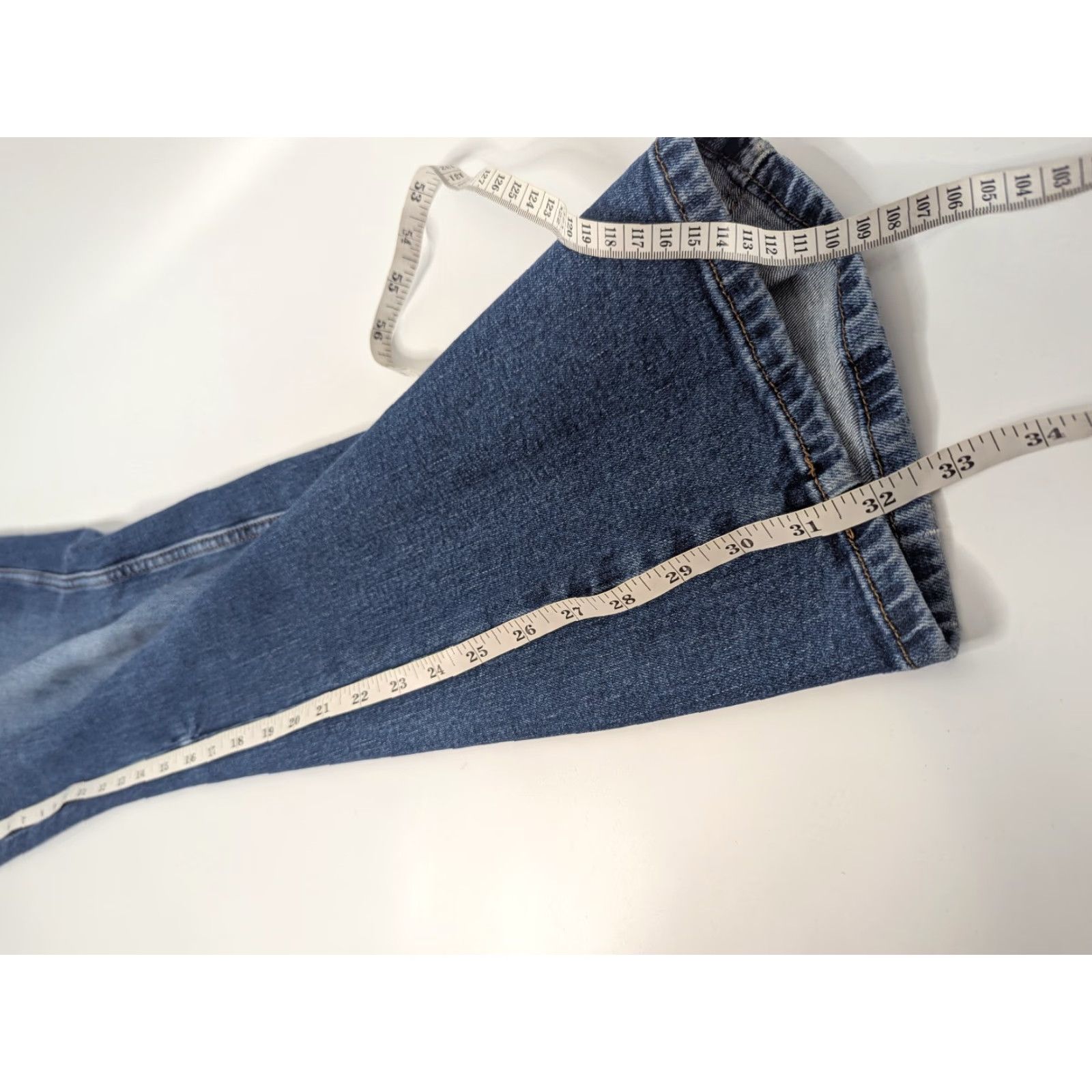 Wrangler Wrangler Retro Jeans Mens 36x32 Blue Denim Stretch Straight 5-Pocket Design Cowboy Western Boot Part of Wrangler Retro Collection Mens Size US 36 / EU 52 - 6 Thumbnail