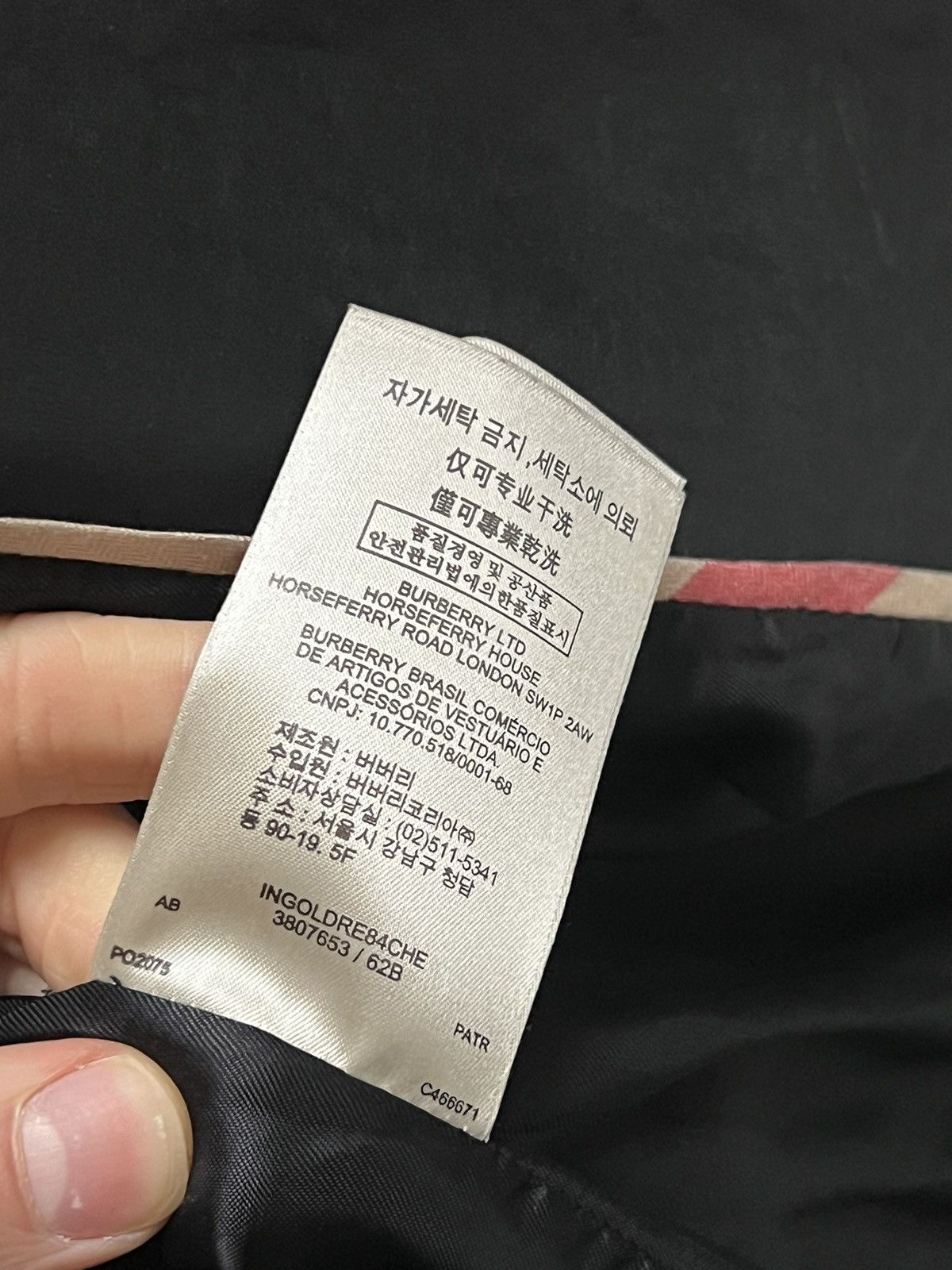 Burberry Burberry Brit Black Leather Biker Jacket Size 40 IT Size S / US 4 / IT 40 - 12 Thumbnail