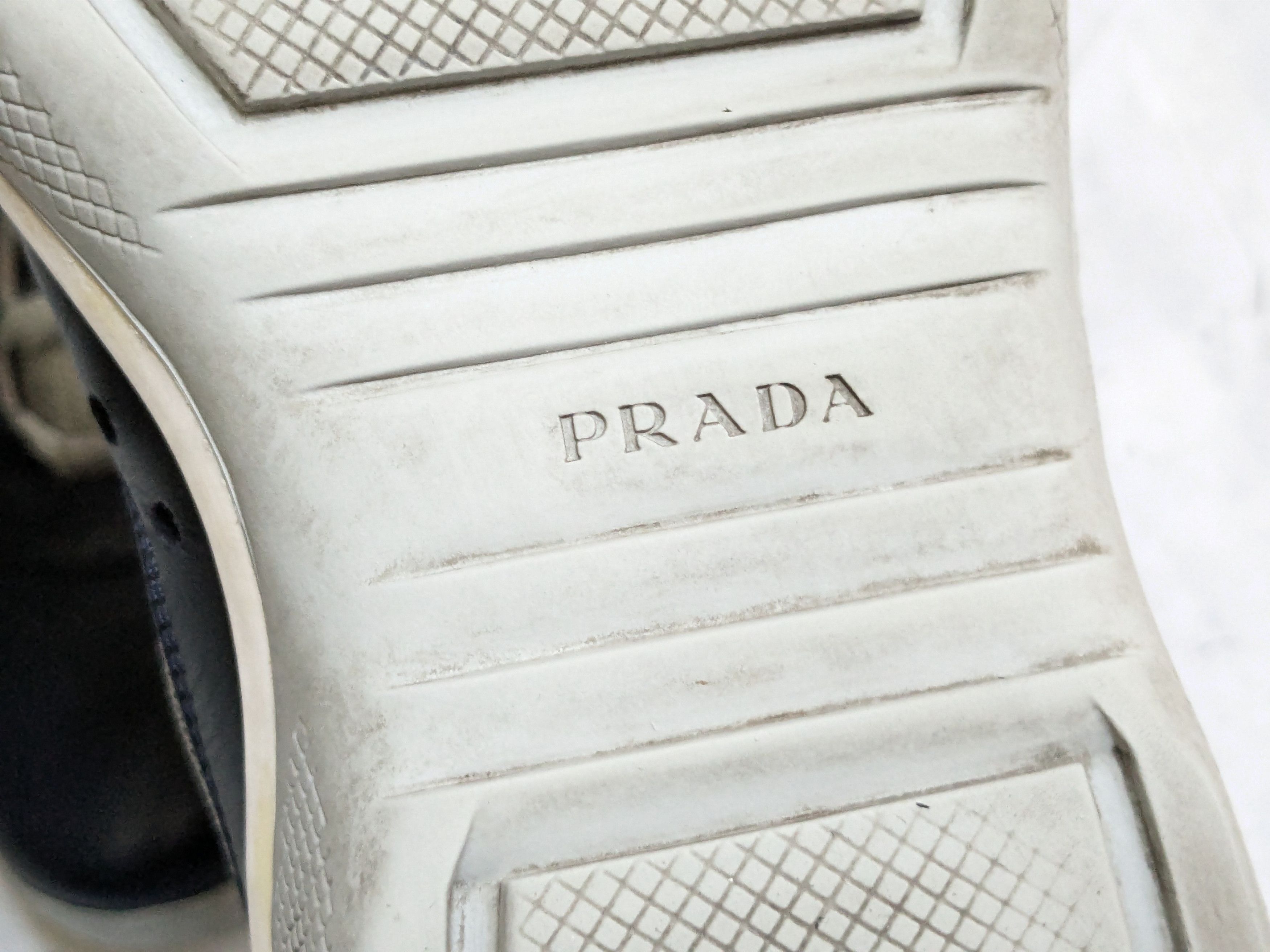 Prada Prada America's Cup Navy Blue 7 Low Top Leather Size US 7 / EU 40 - 15 Thumbnail