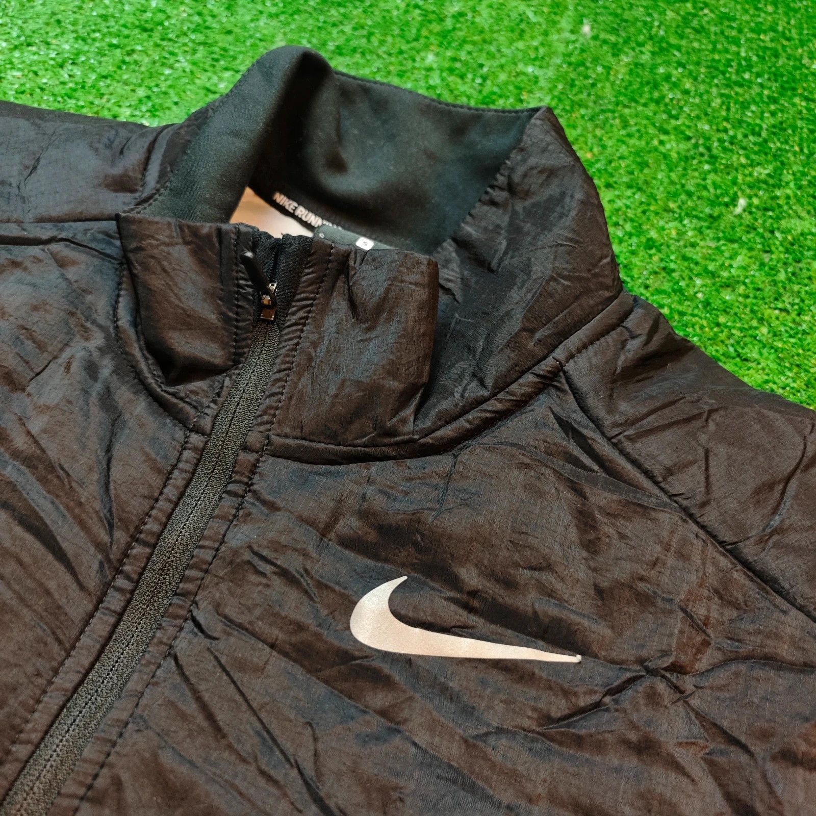 Nike Nike Aerolayer Jacket Mens Small Full Zip Black Running Size US S / EU 44-46 / 1 - 3 Thumbnail