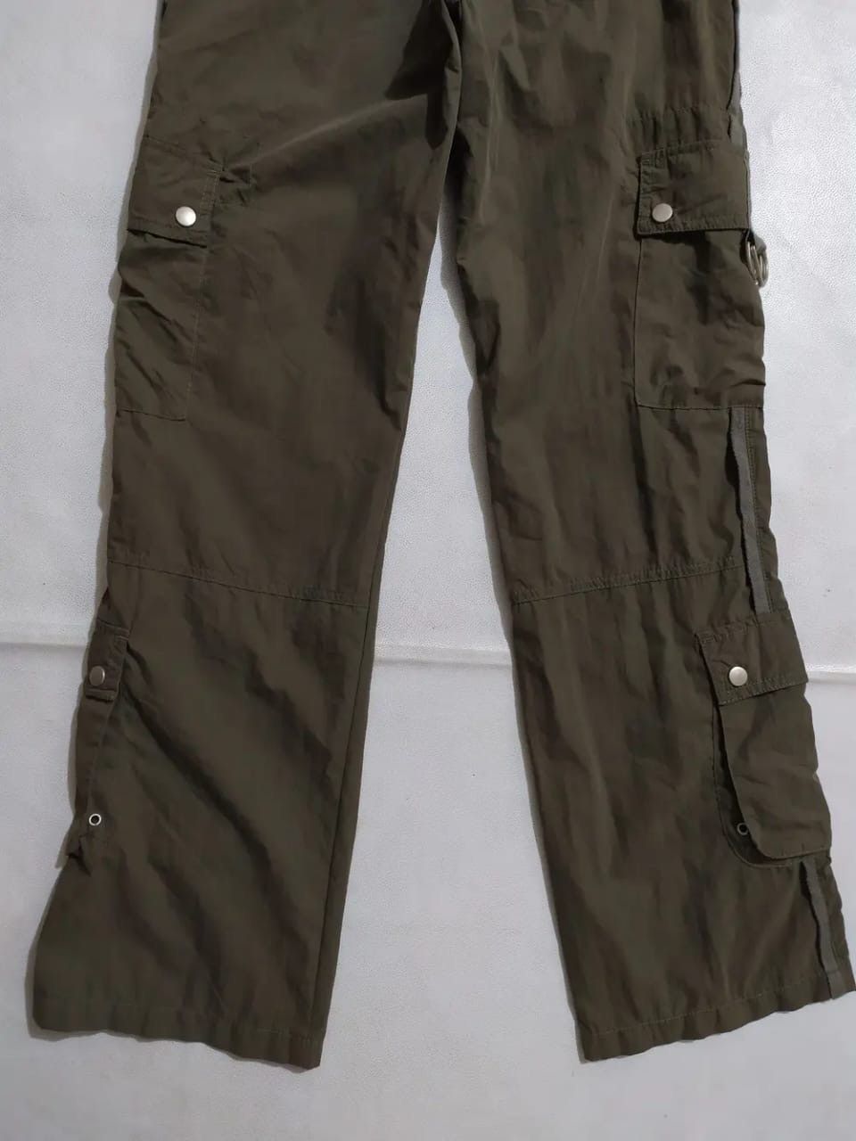 Japanese Brand TB2J Multipocket Tactical Cargo Parachute Pants Size US 29 - 8 Thumbnail