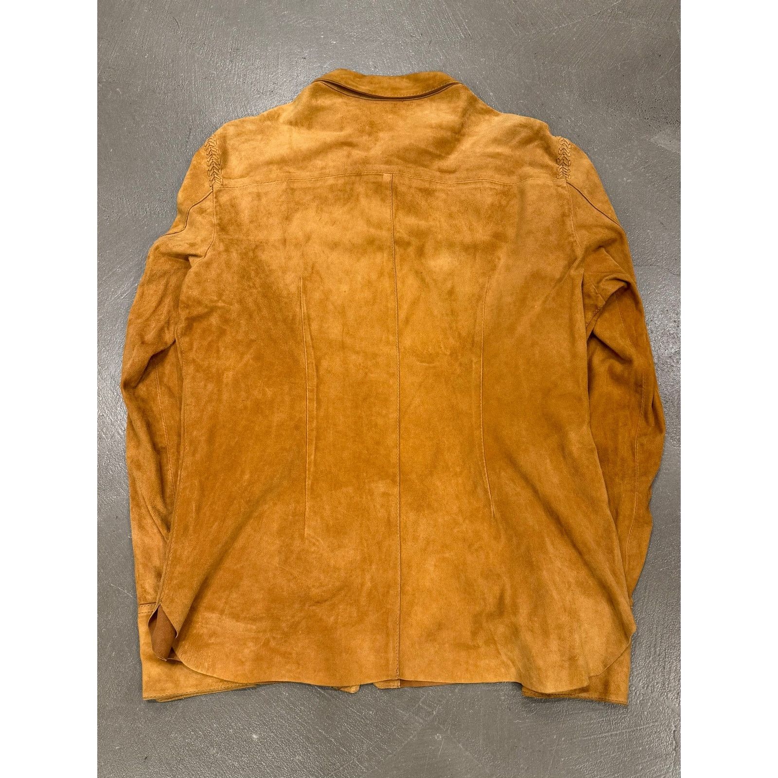 Roberto Cavalli 2003 Roberto Cavalli western suede leather shirt Size L / US 10 / IT 46 - 5 Thumbnail
