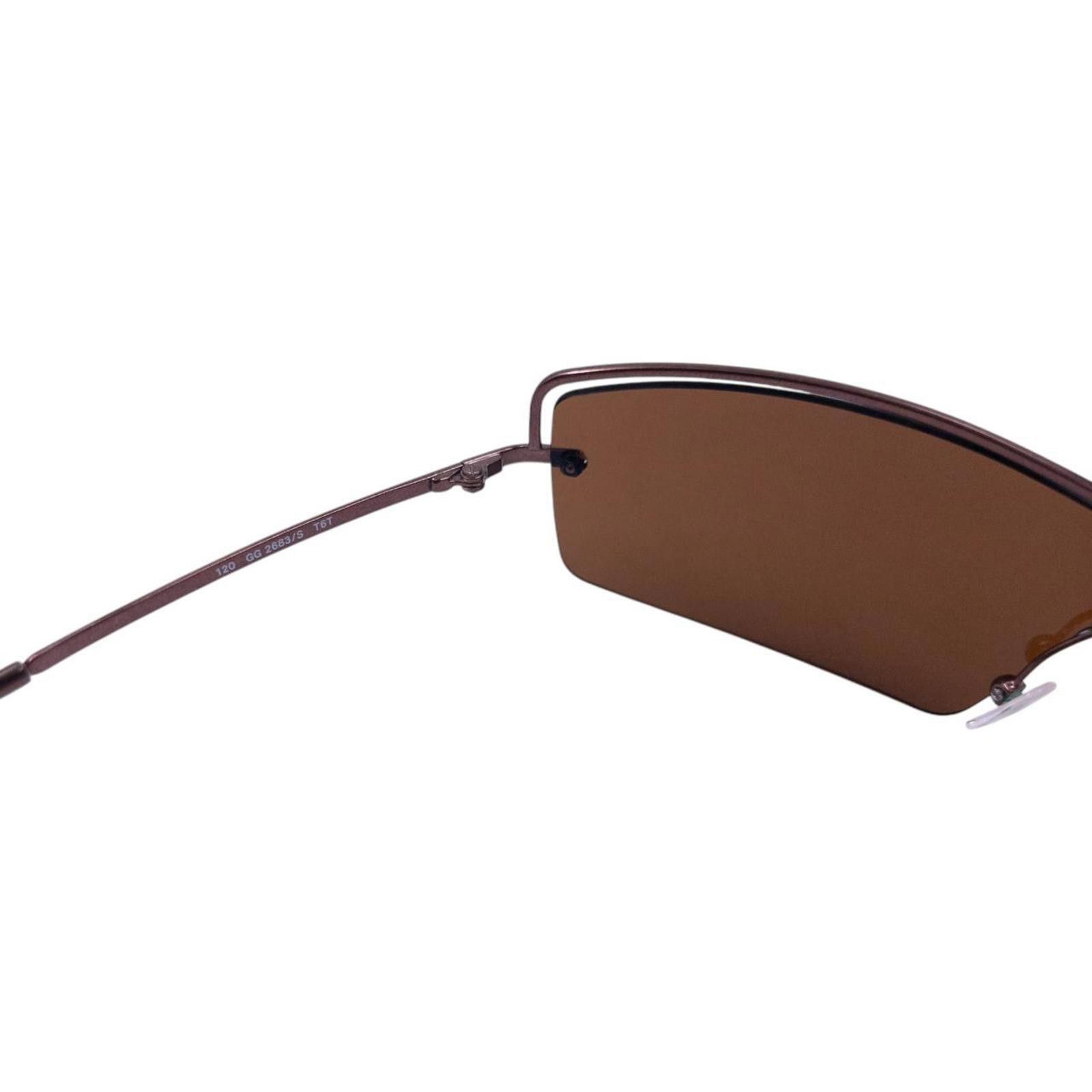 Gucci Vintage Gucci Rimless Sunglasses Size ONE SIZE - 6 Thumbnail