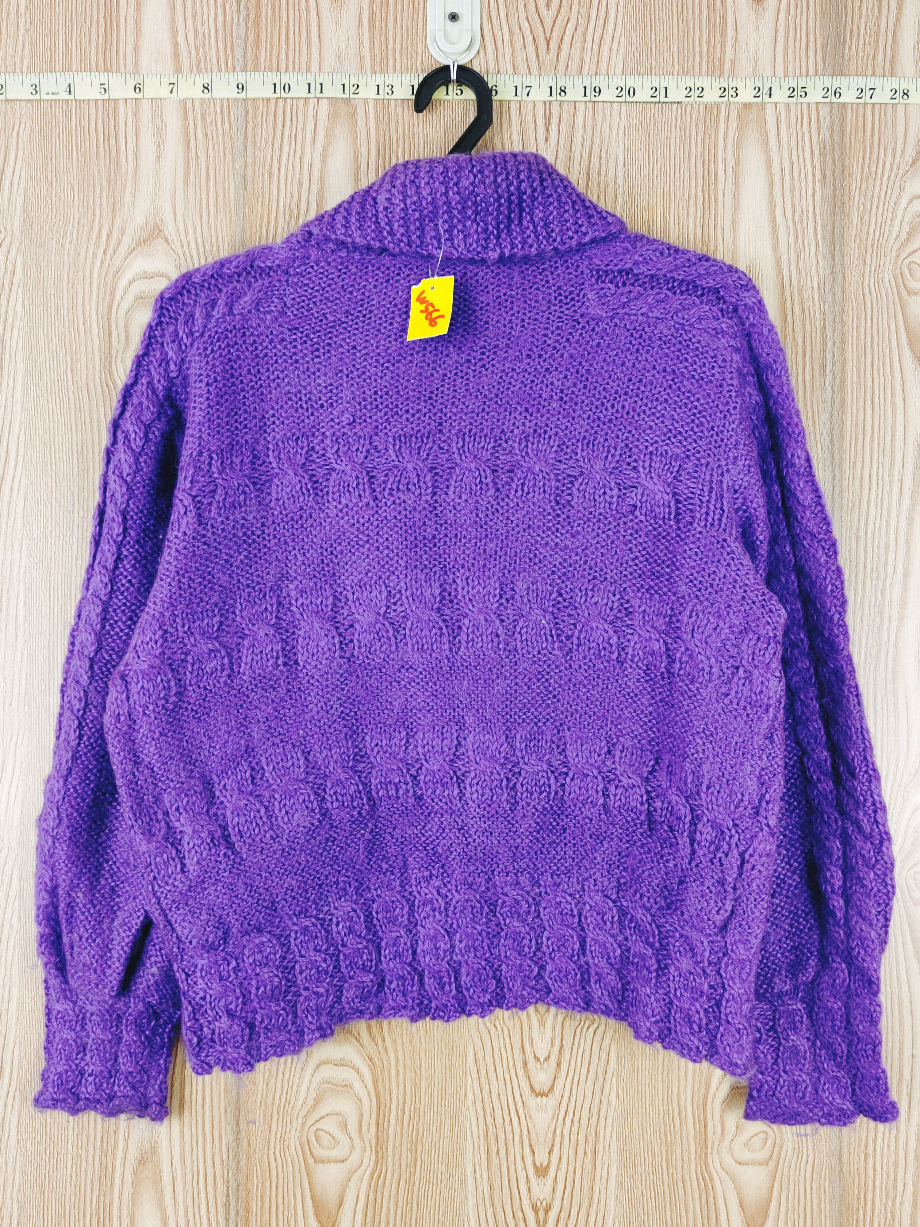 Japanese Brand Japanese Brand Purple Knitwear Cardigan #W566 Size S / US 4 / IT 40 - 7 Thumbnail
