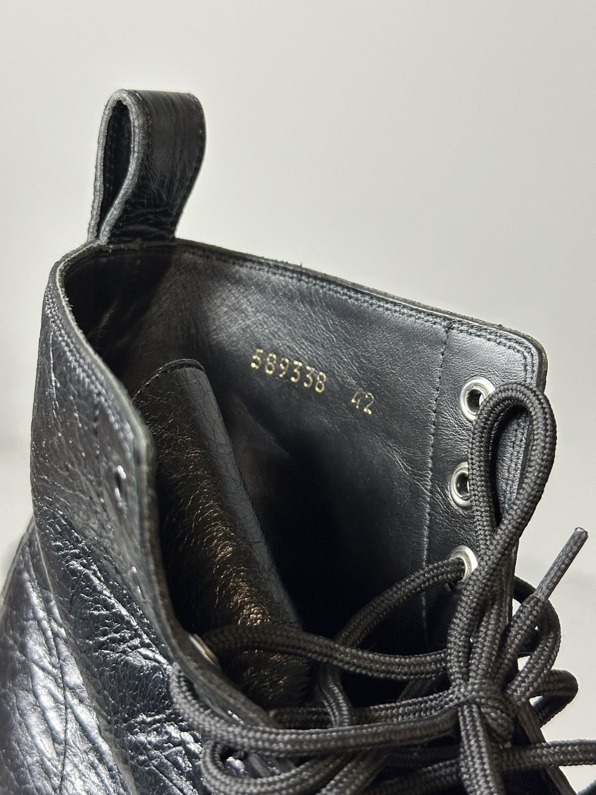 Balenciaga Balenciaga Strike Boot Ankle (wrinkled) Size US 9 / EU 42 - 12 Thumbnail