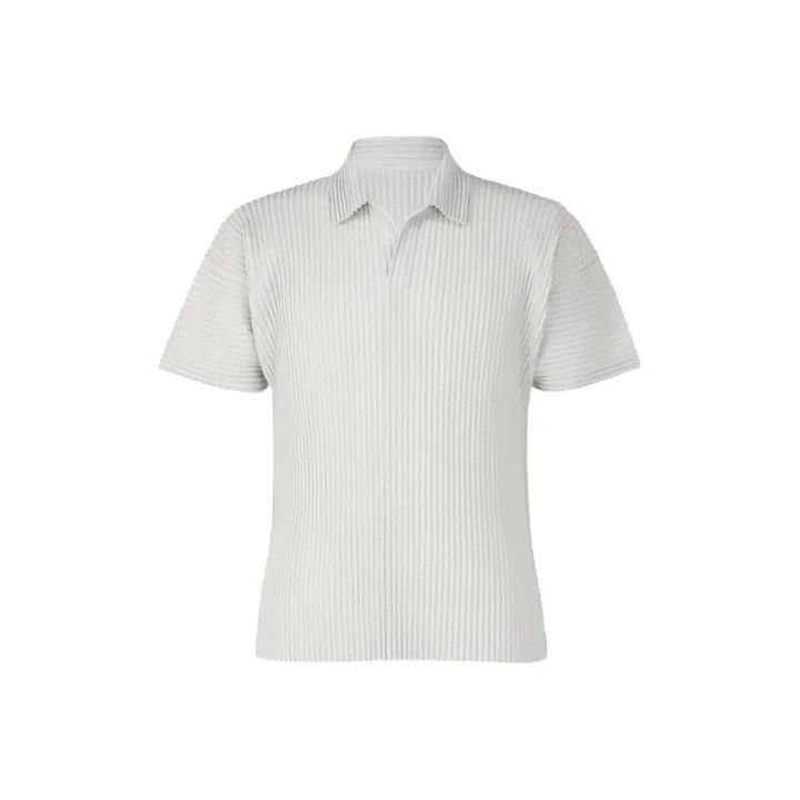 Issey Miyake Issey Miyake Short Sleeve Polo Shirt 0079 Size US S / EU 44-46 / 1 - 1 Thumbnail