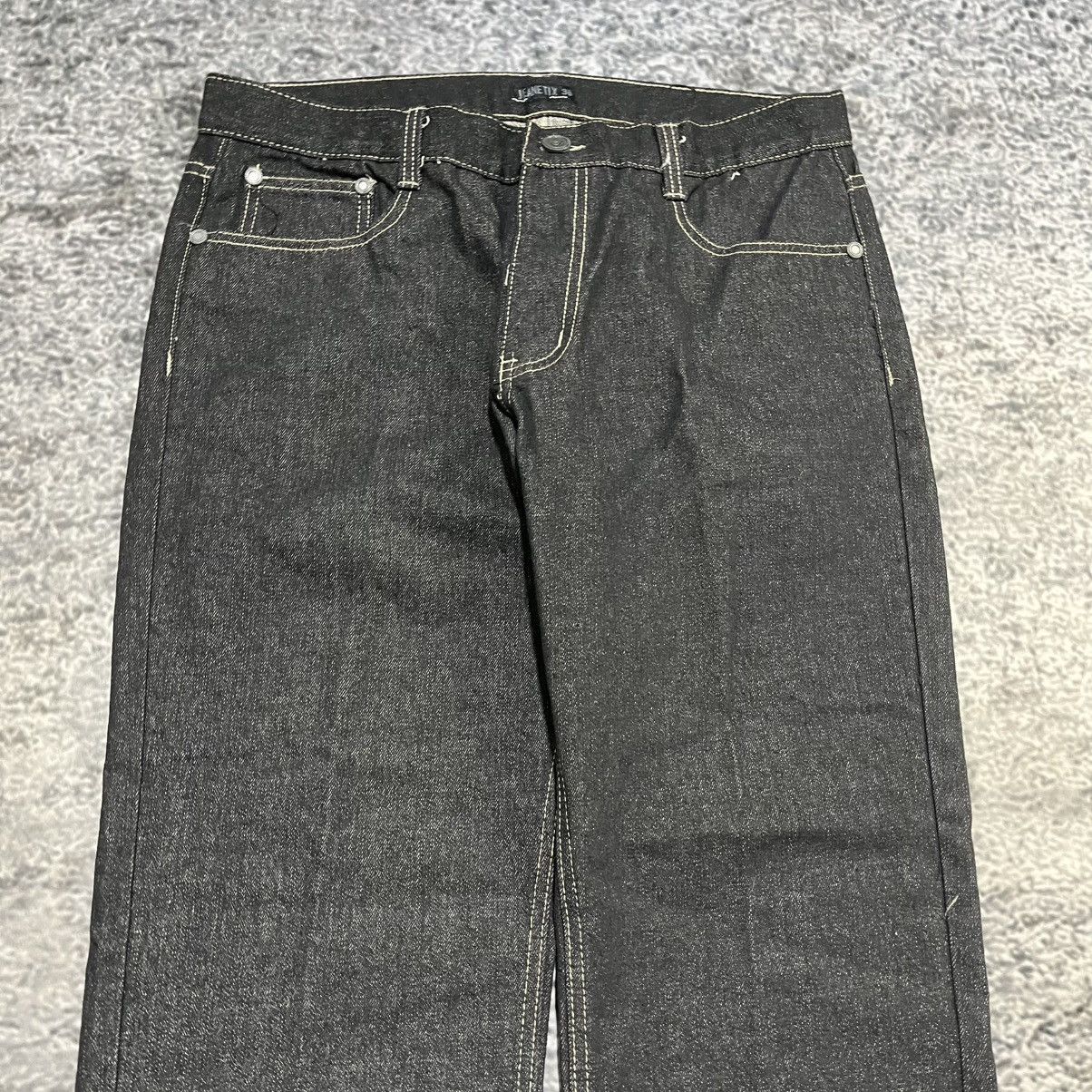 Vintage VINTAGE Y2K JEANETIX BAGGY EMBROIDERED GRUNGE SKATER JEANS Size US 36 / EU 52 - 4 Thumbnail