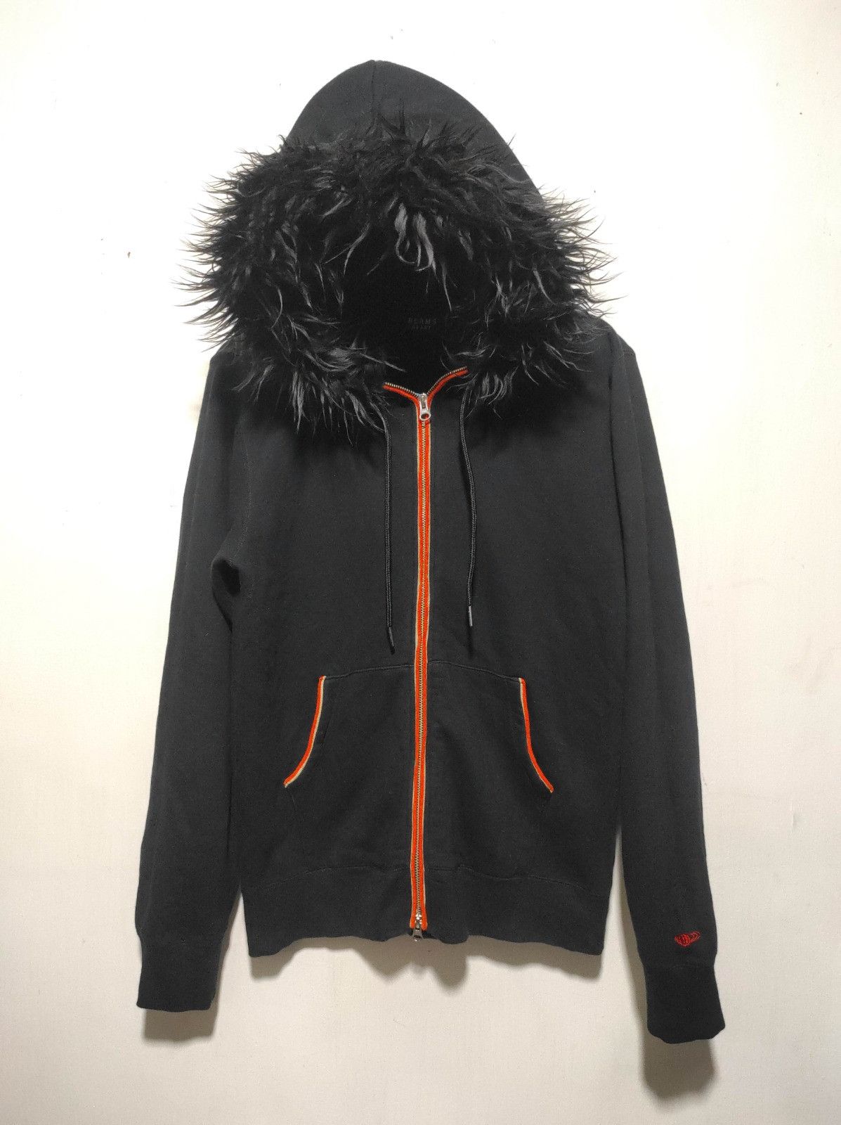 Beams Plus Beams Heart double zip fur hoodie IfSixWasNine LGB style Size US M / EU 48-50 / 2 - 9 Thumbnail