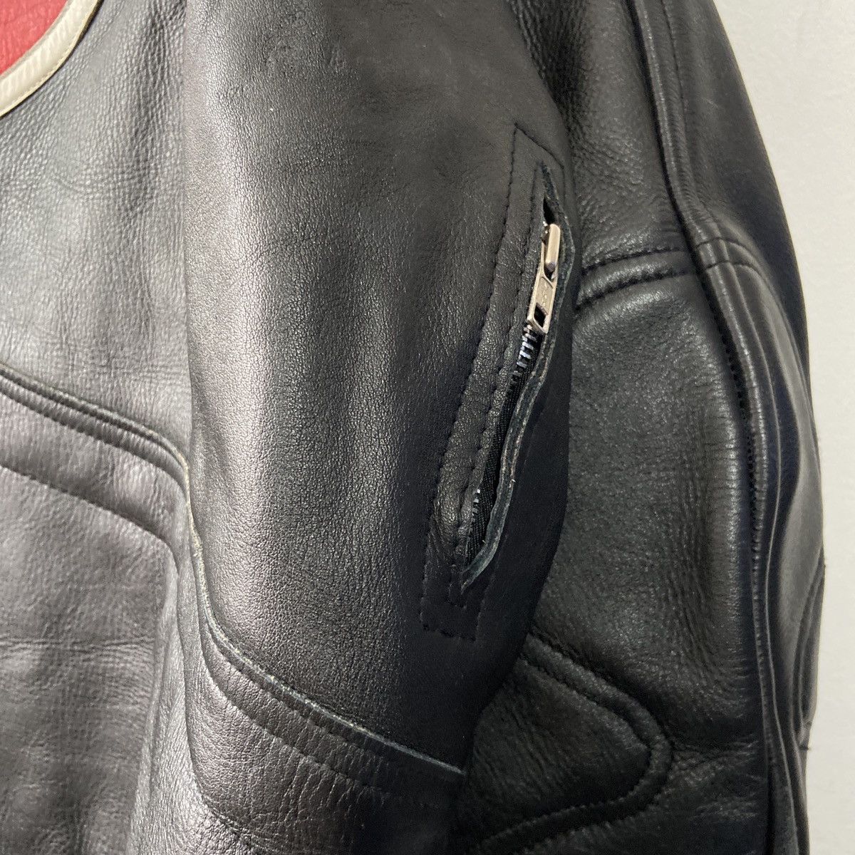 Vintage Nexx Unlimited Leather Motorcycle Racer Jacket Size US XXL / EU 58 / 5 - 15 Thumbnail