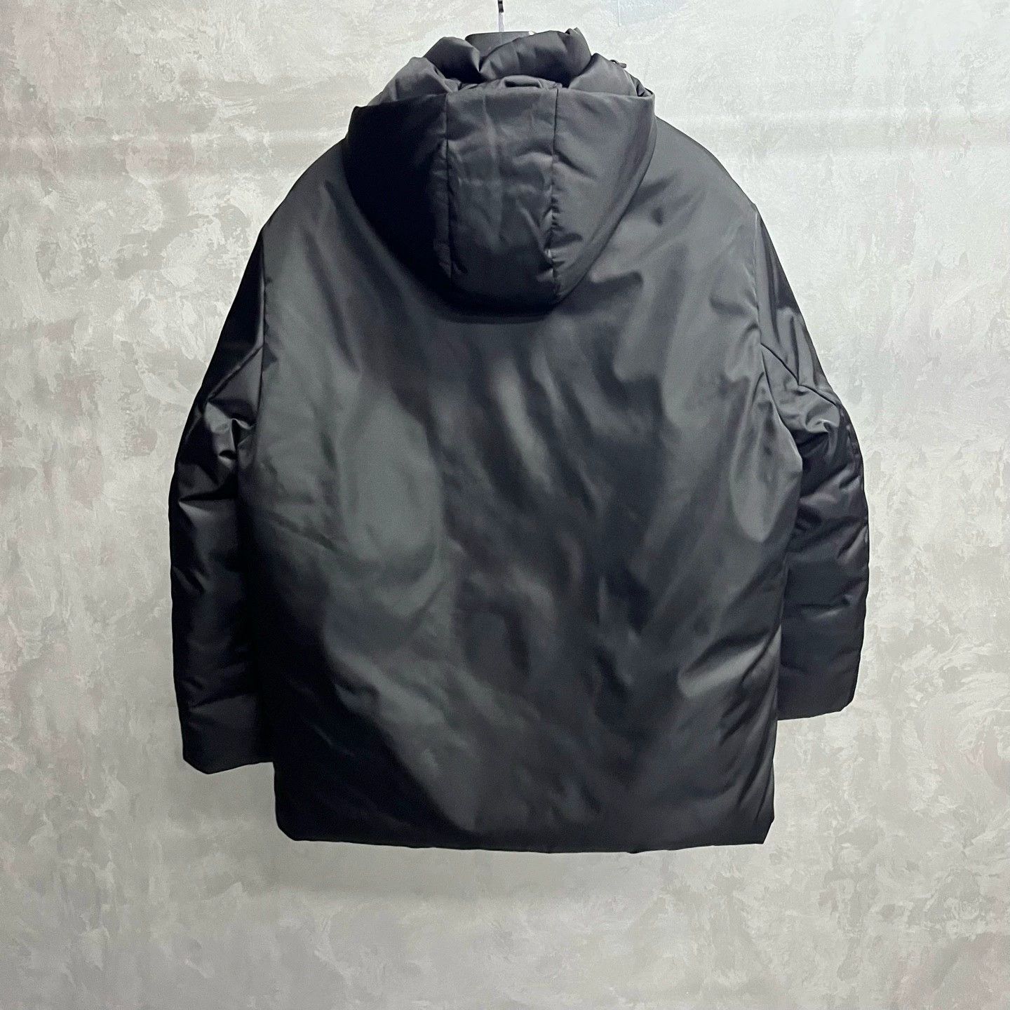 Prada black double-sided hooded jacket by prada Size US L / EU 52-54 / 3 - 5 Thumbnail
