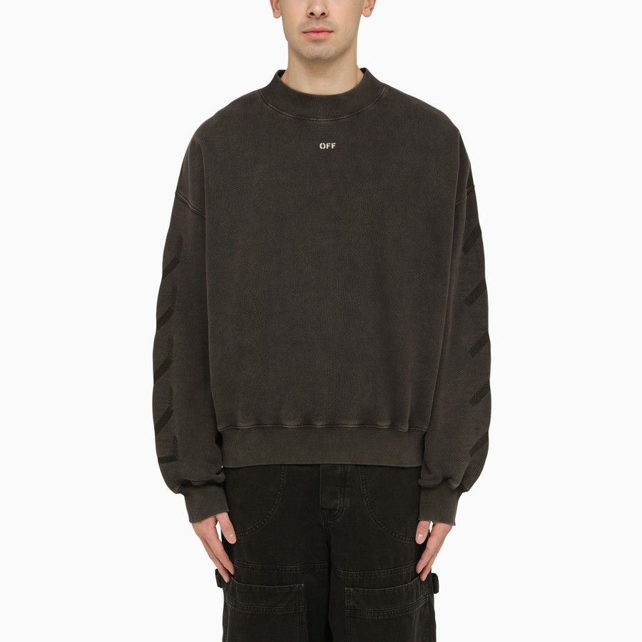 Off-White o1d2blof0224 Sweatshirt in Black Size US L / EU 52-54 / 3 - 1 Thumbnail