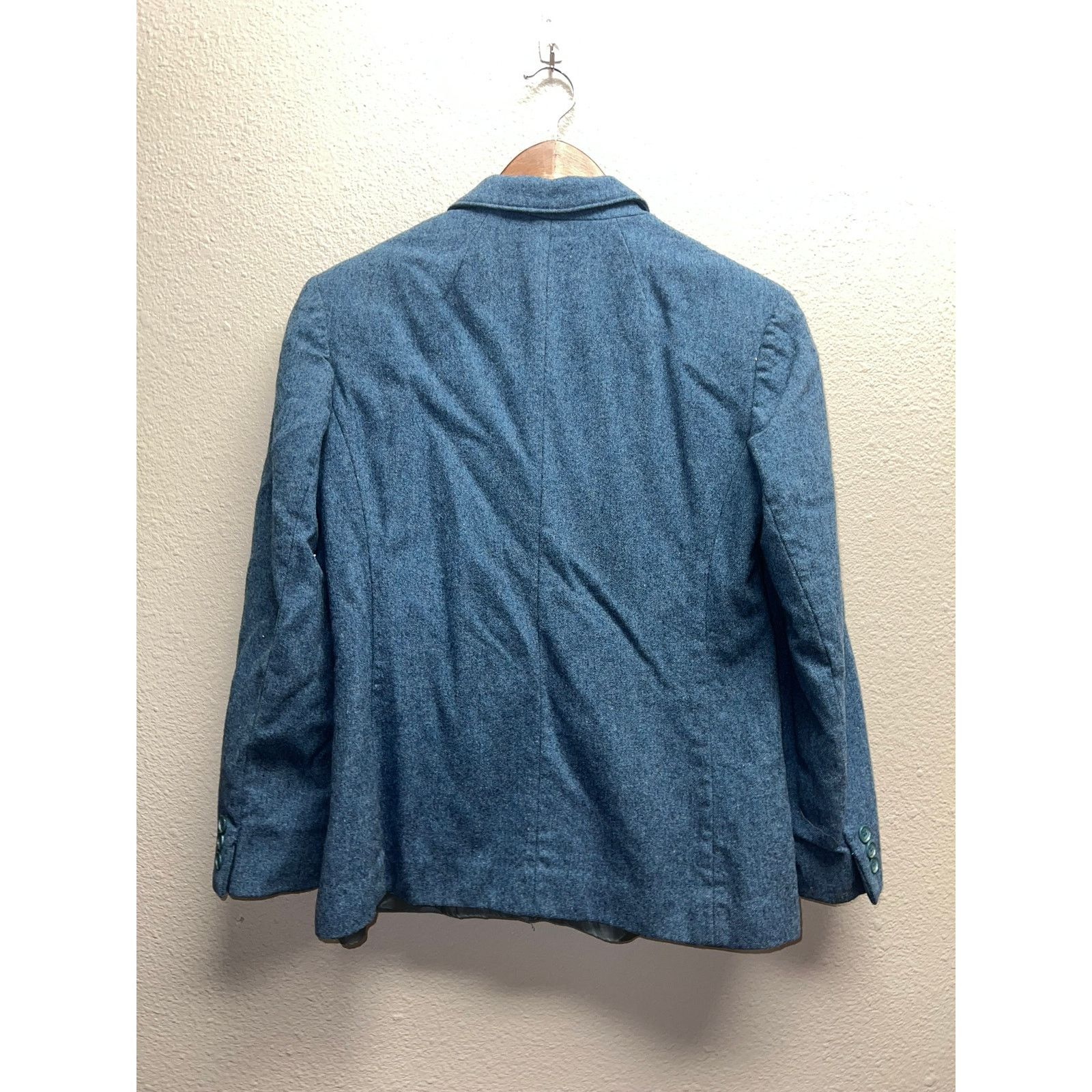 Pendleton Vintage Pendleton Blue Blazer Jacket 1970s 70s Women Medium Size M / US 6-8 / IT 42-44 - 7 Thumbnail