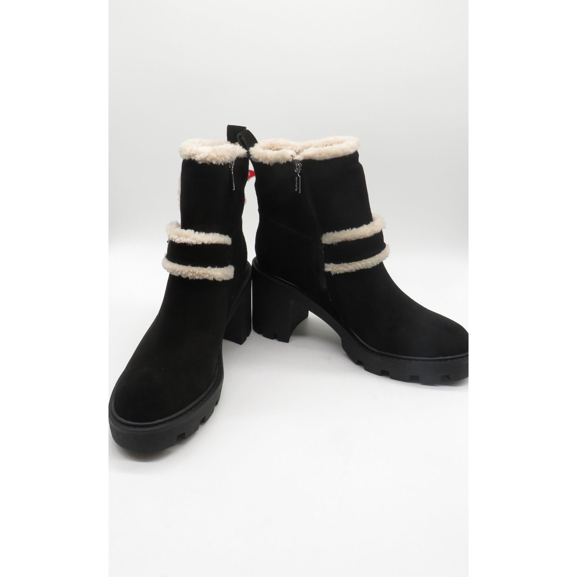 Blondo Blondo Women's Teryn Black Suede Waterproof Boots Size 11M F Size US 11 / IT 41 - 5 Thumbnail