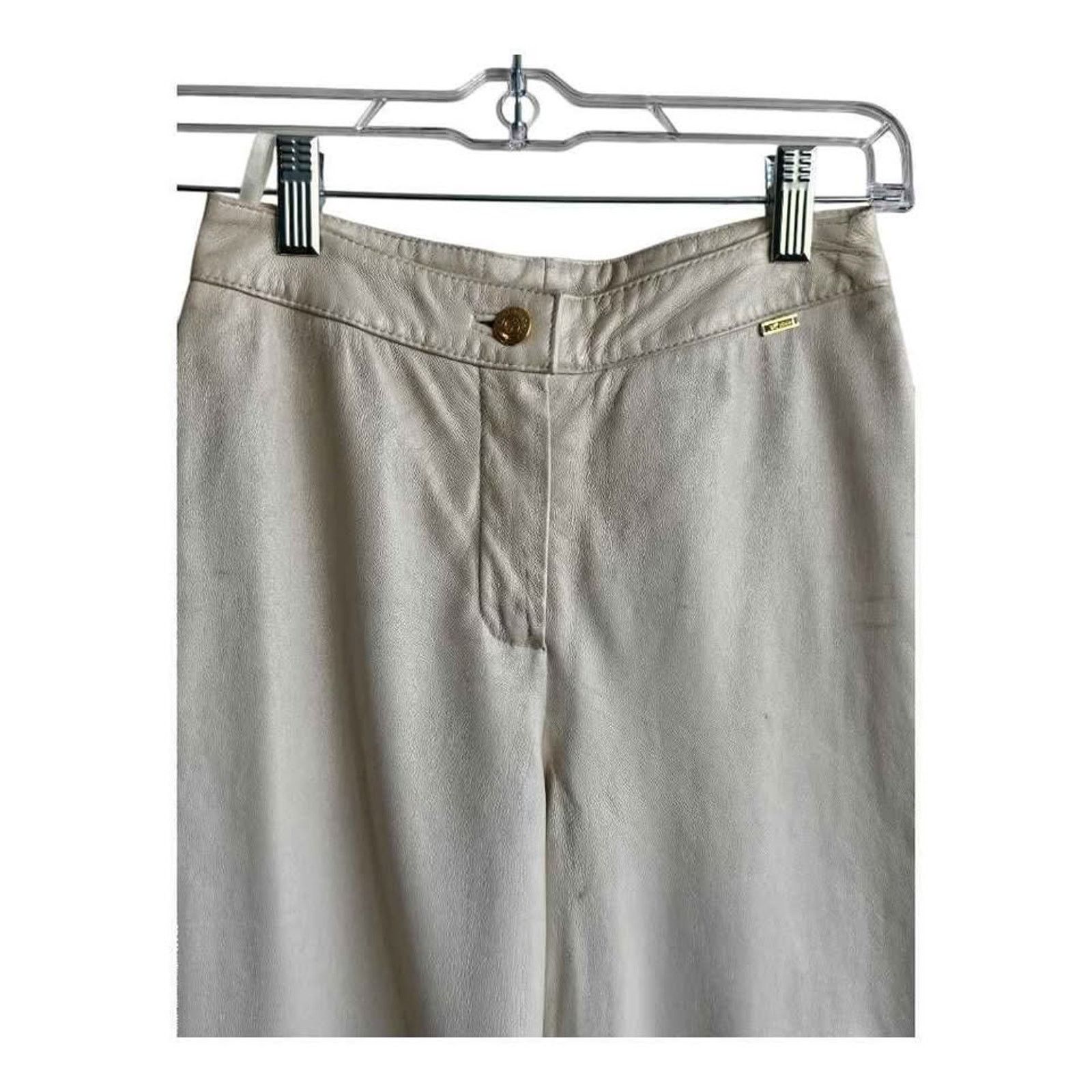 St. John St. John Sport Leather Pants 0 Size 25" / US 0 / IT 36 - 3 Thumbnail