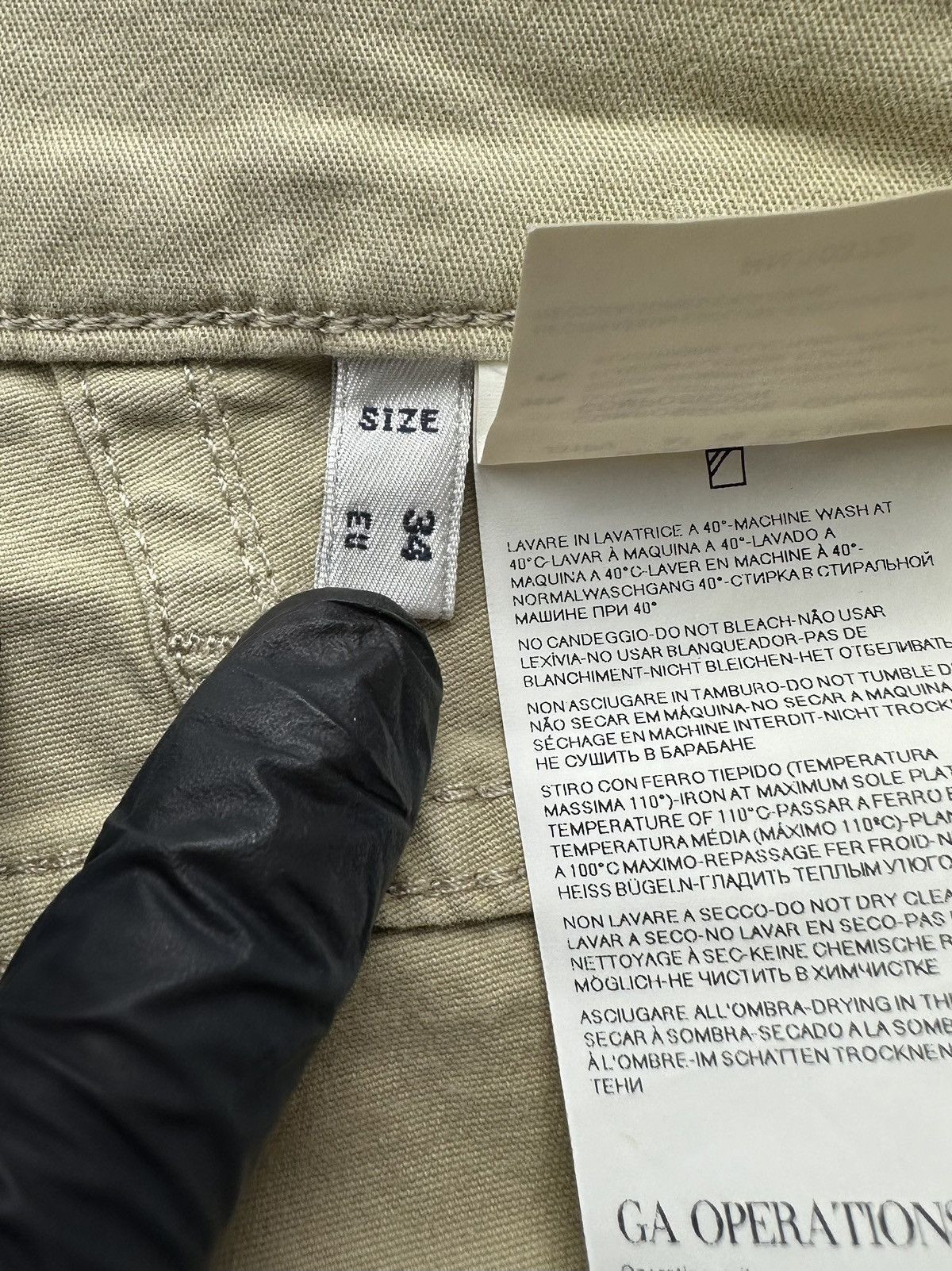 Armani Armani Jeans Vintage Pants (349) Size US 34 / EU 50 - 8 Thumbnail