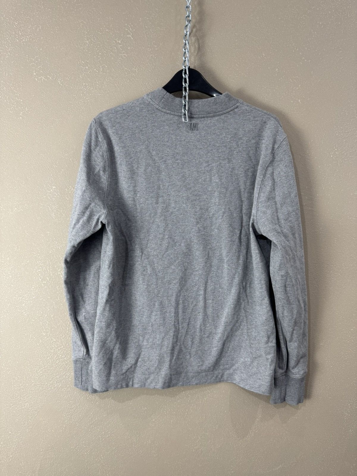 AMI Ami Paris Sweatshirt light crewneck small logo Size US S / EU 44-46 / 1 - 2 Thumbnail