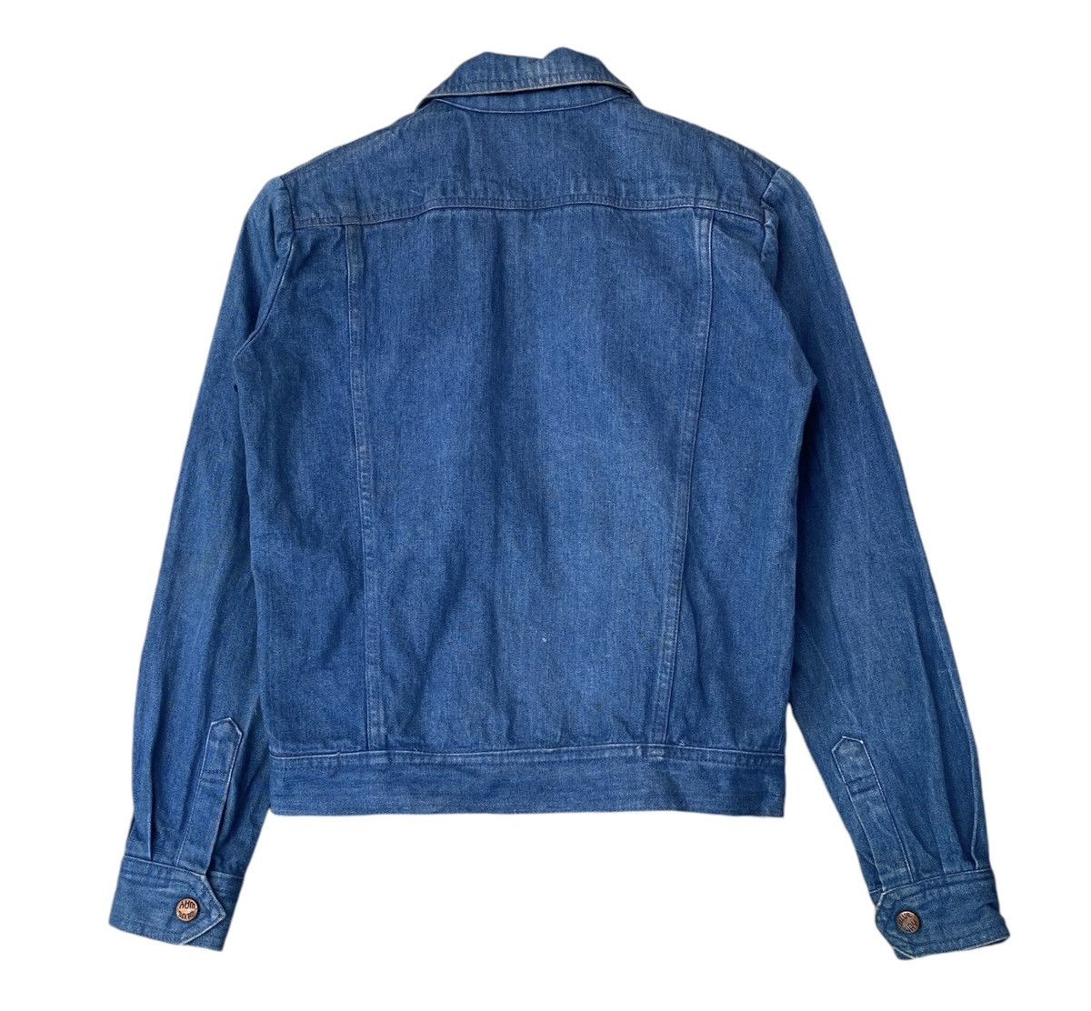 Vintage Vintage BLUE WAY Boys Denim Jacket Button Size US XXS / EU 40 - 9 Thumbnail