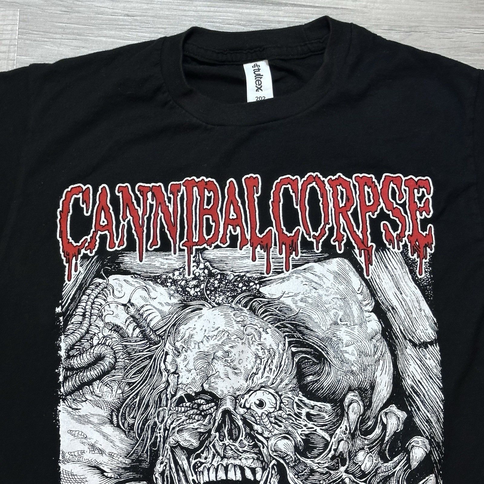 Tultex CANNIBAL CORPSE Men's American Death Metal Rock Band Tee Size US S / EU 44-46 / 1 - 5 Thumbnail