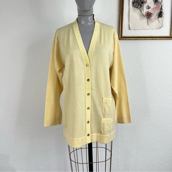 Salvatore Ferragamo × Vintage Salvatore Ferragamo Virgin Logo Buttons Grosgrain Patch Pock Size S / US 4 / IT 40 - 1 Thumbnail