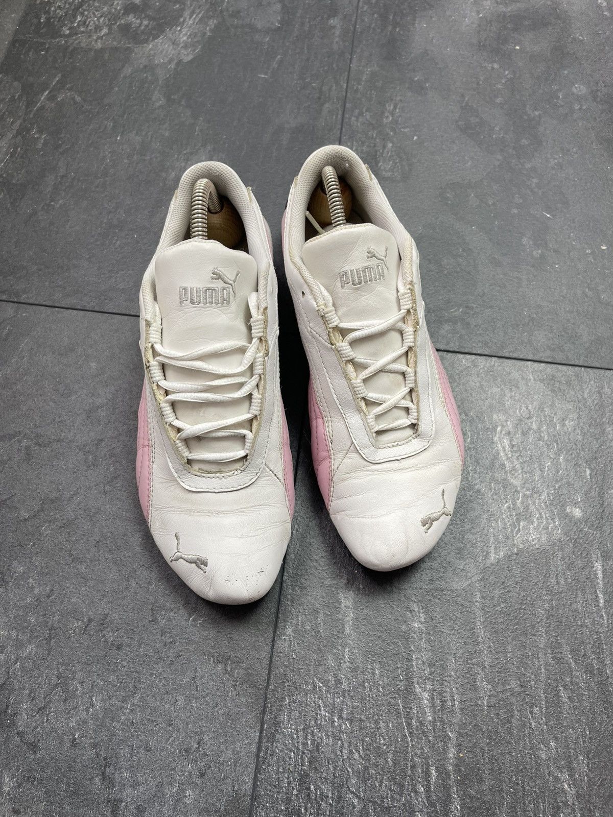 Puma Vintage Puma SpeedCat Sneakers Y2K Size US 7 / IT 37 - 4 Thumbnail
